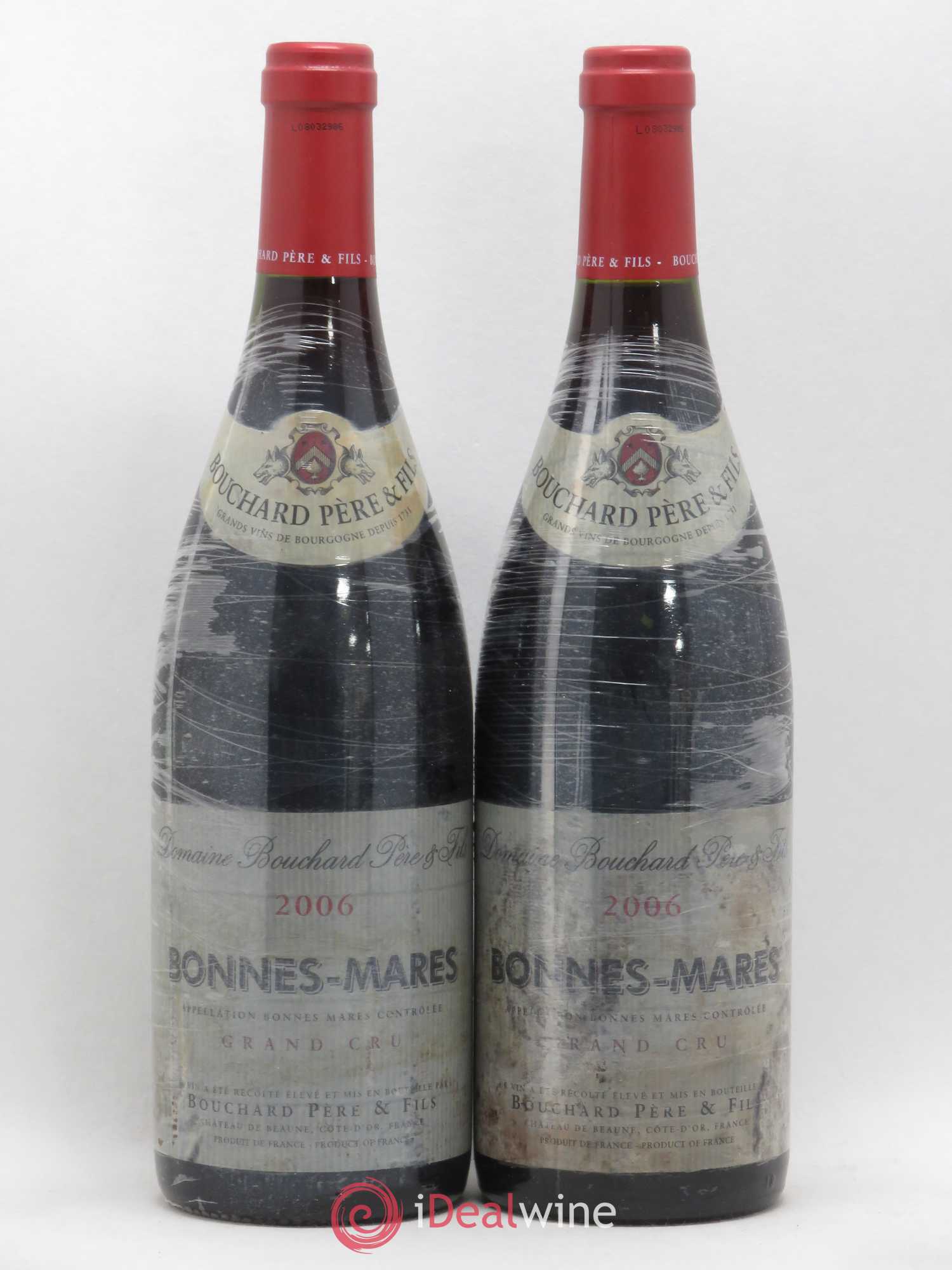 Bonnes-Mares Grand Cru Bouchard Père & Fils 2006 - Lot de 2 bouteilles - 0