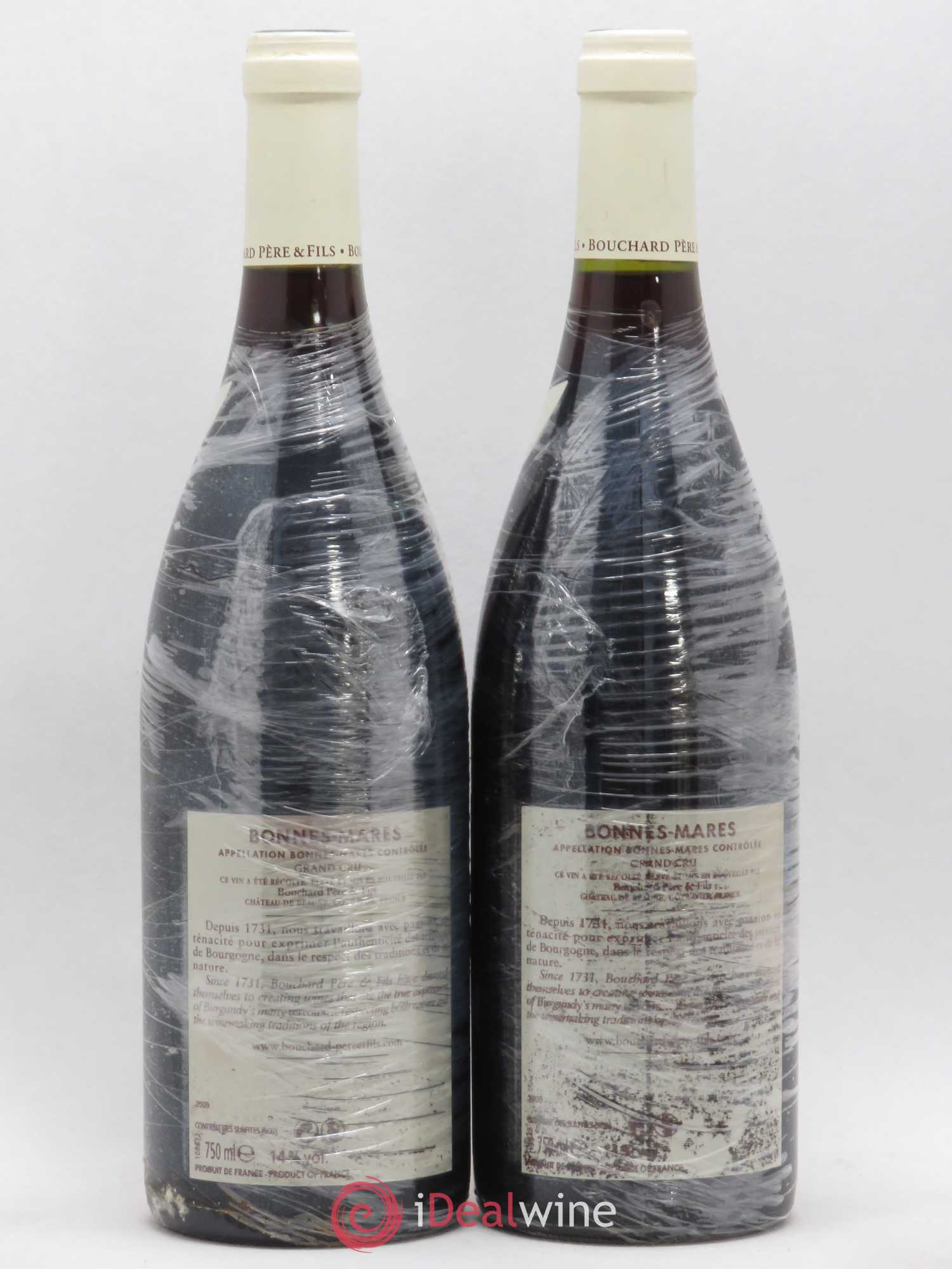 Bonnes-Mares Grand Cru Bouchard Père & Fils 2009 - Lot de 2 bouteilles - 1