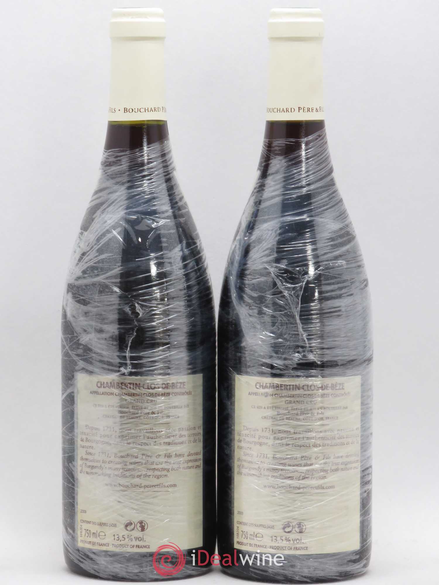 Chambertin Clos de Bèze Grand Cru Bouchard Père & Fils 2009 - Lot de 2 bouteilles - 1