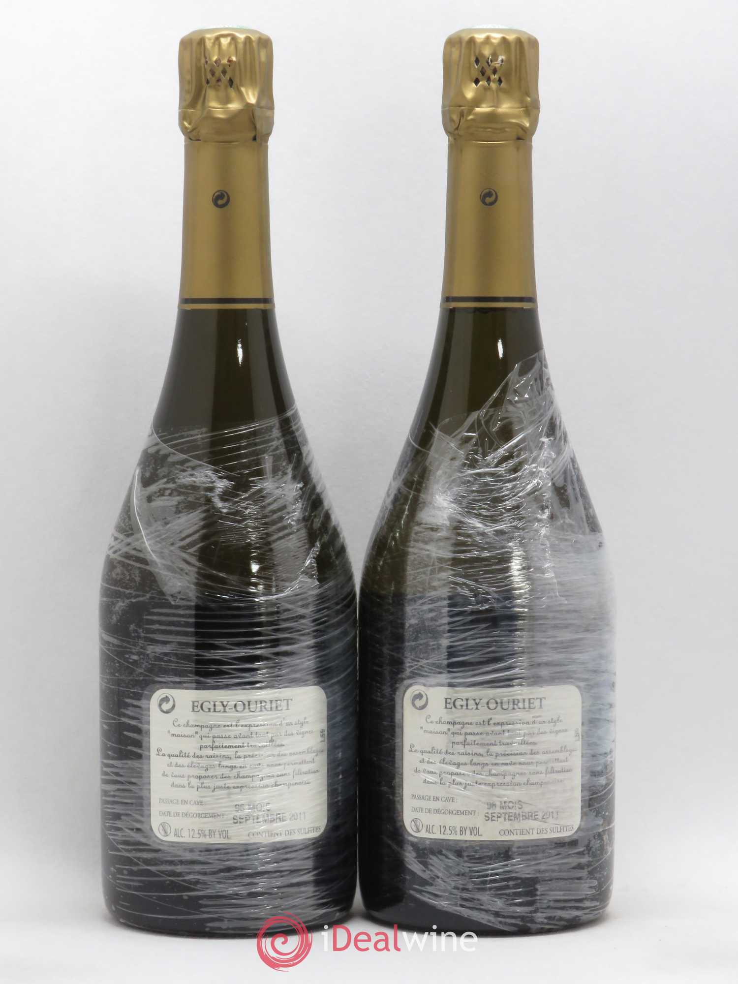 Grand Cru Brut Egly-Ouriet 2002 - Lot de 2 bouteilles - 1