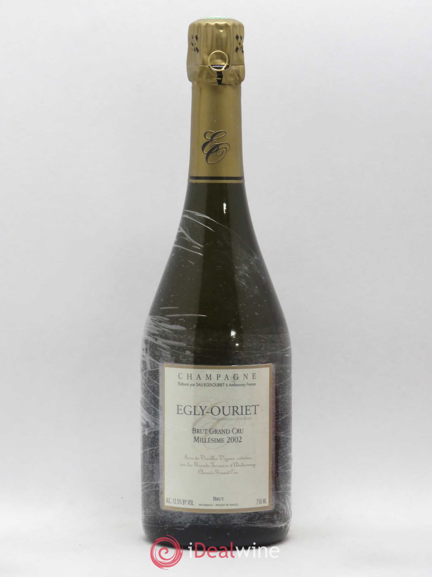 Grand Cru Brut Egly-Ouriet 2002 - Lot de 1 bouteille - 0