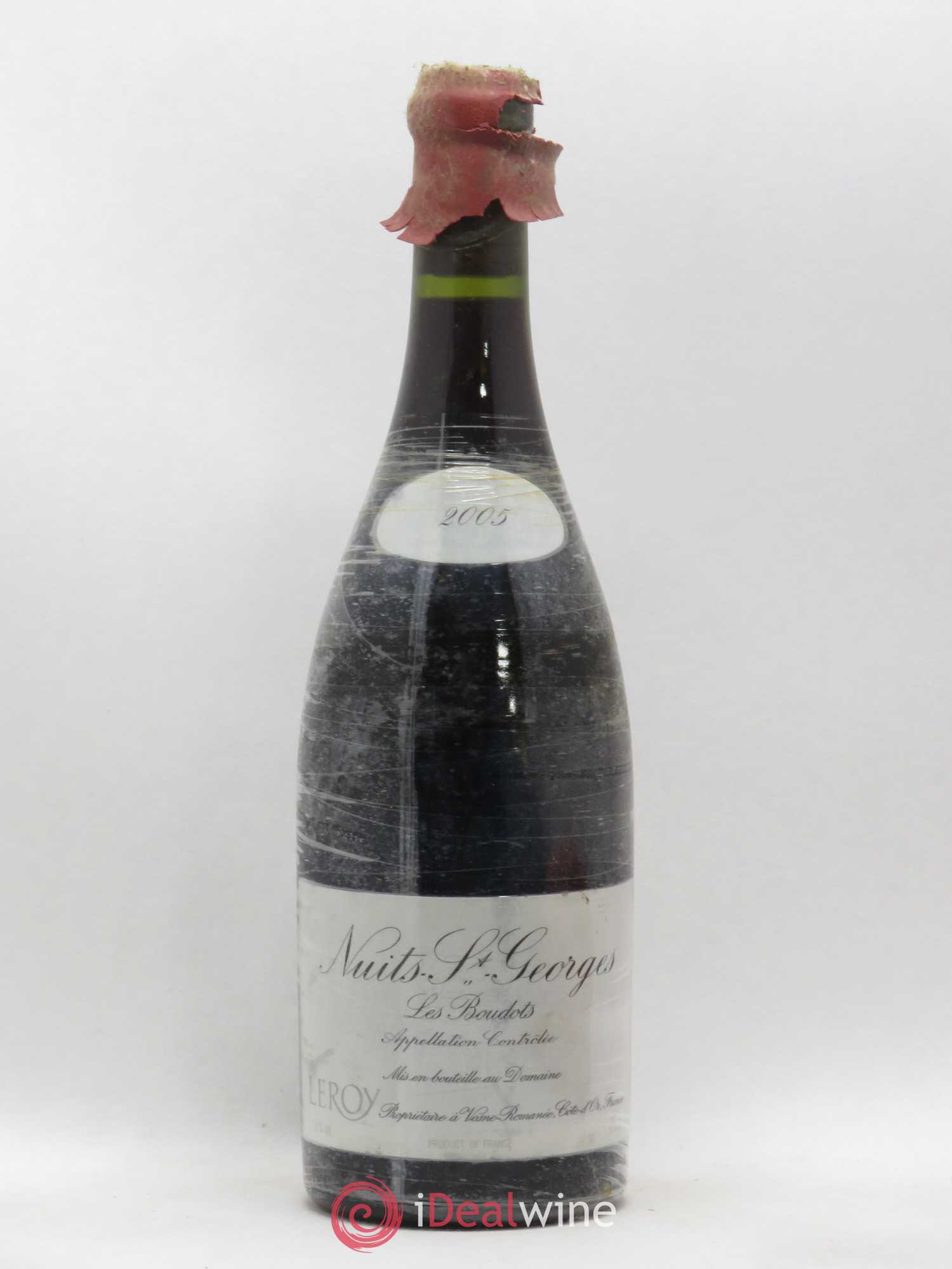 Nuits-Saint-Georges 1er Cru Aux Boudots Leroy (Domaine) 2005 - Lot de 1 bouteille - 0