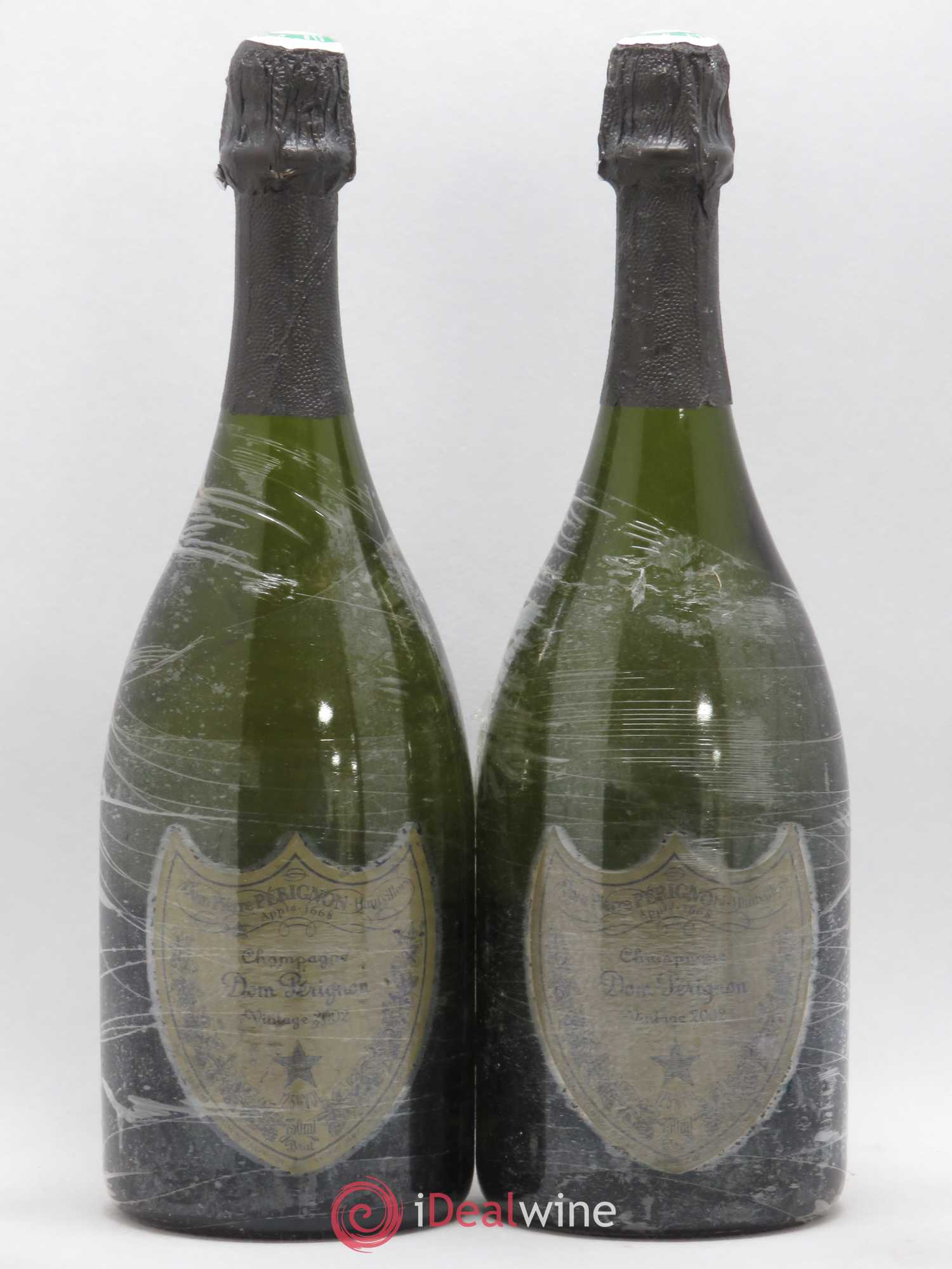 Brut Dom Pérignon 2002 - Lot de 2 bouteilles - 0