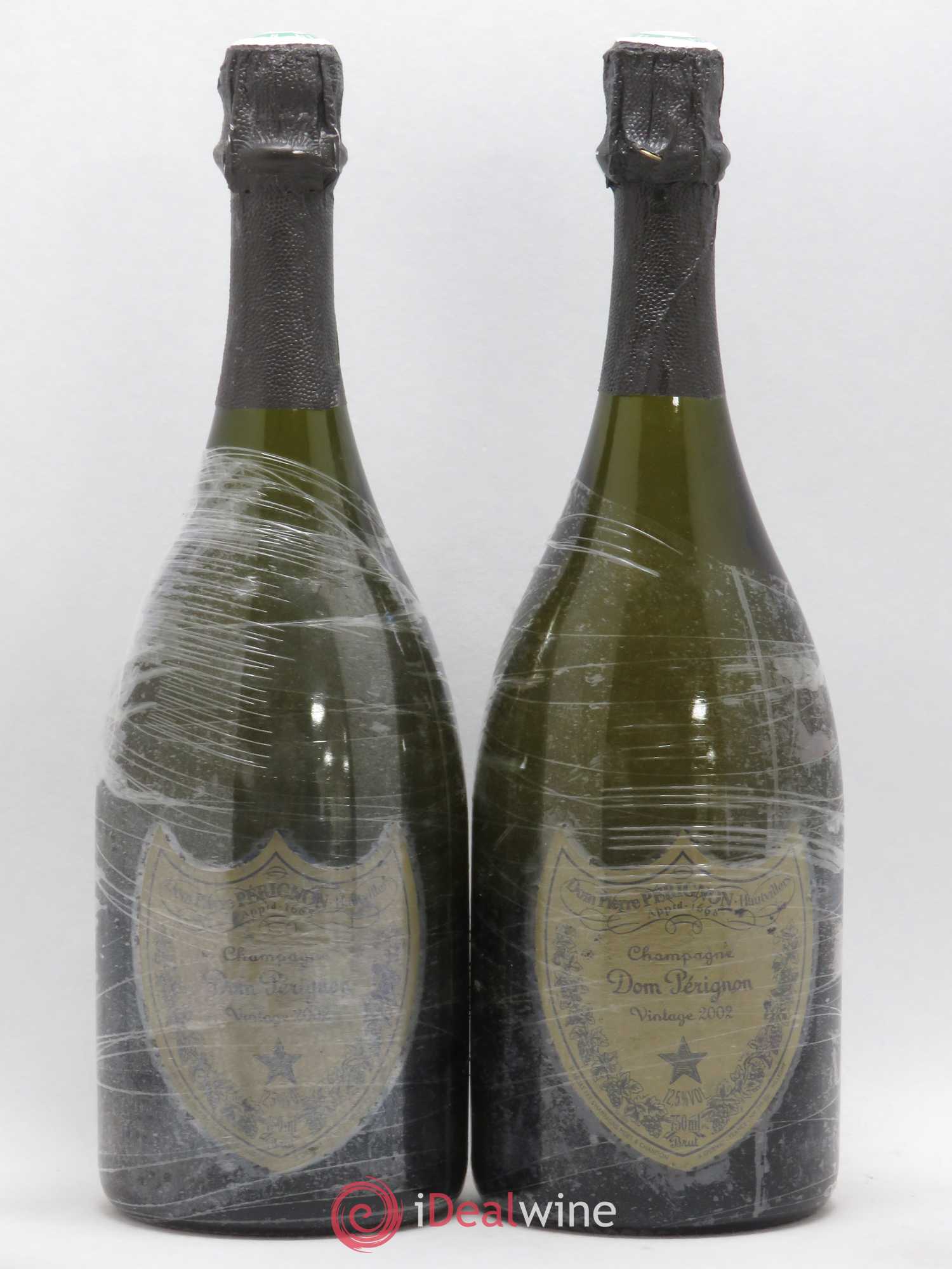Brut Dom Pérignon 2002 - Lot de 2 bouteilles - 0