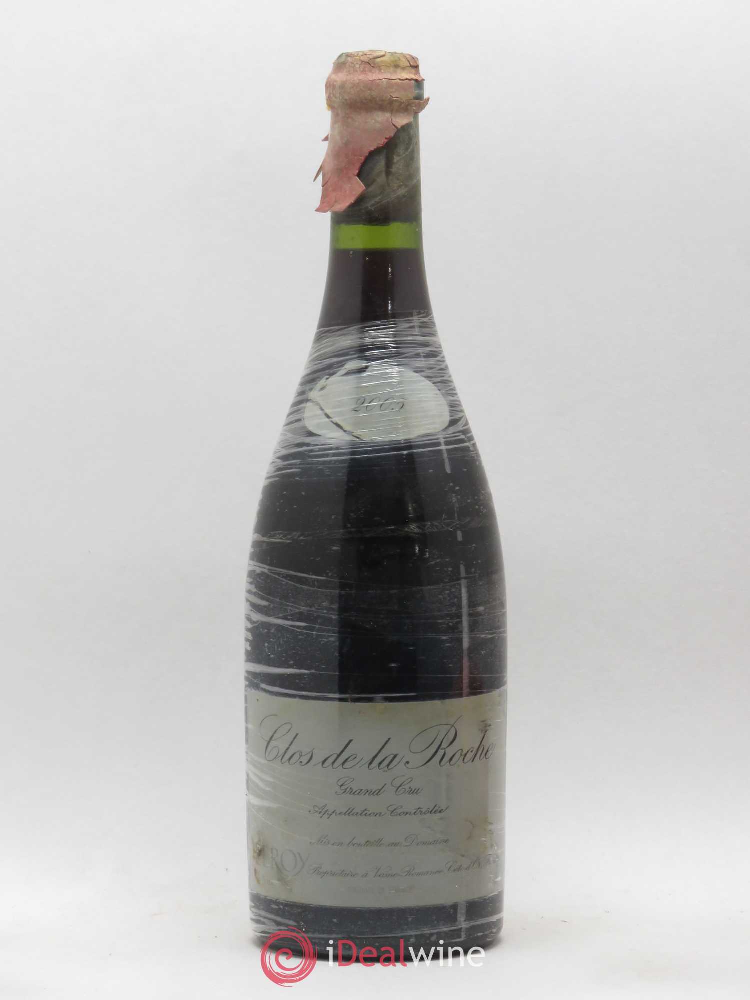 Clos de la Roche Grand Cru Leroy (Domaine) 2005 - Lot de 1 bouteille - 0