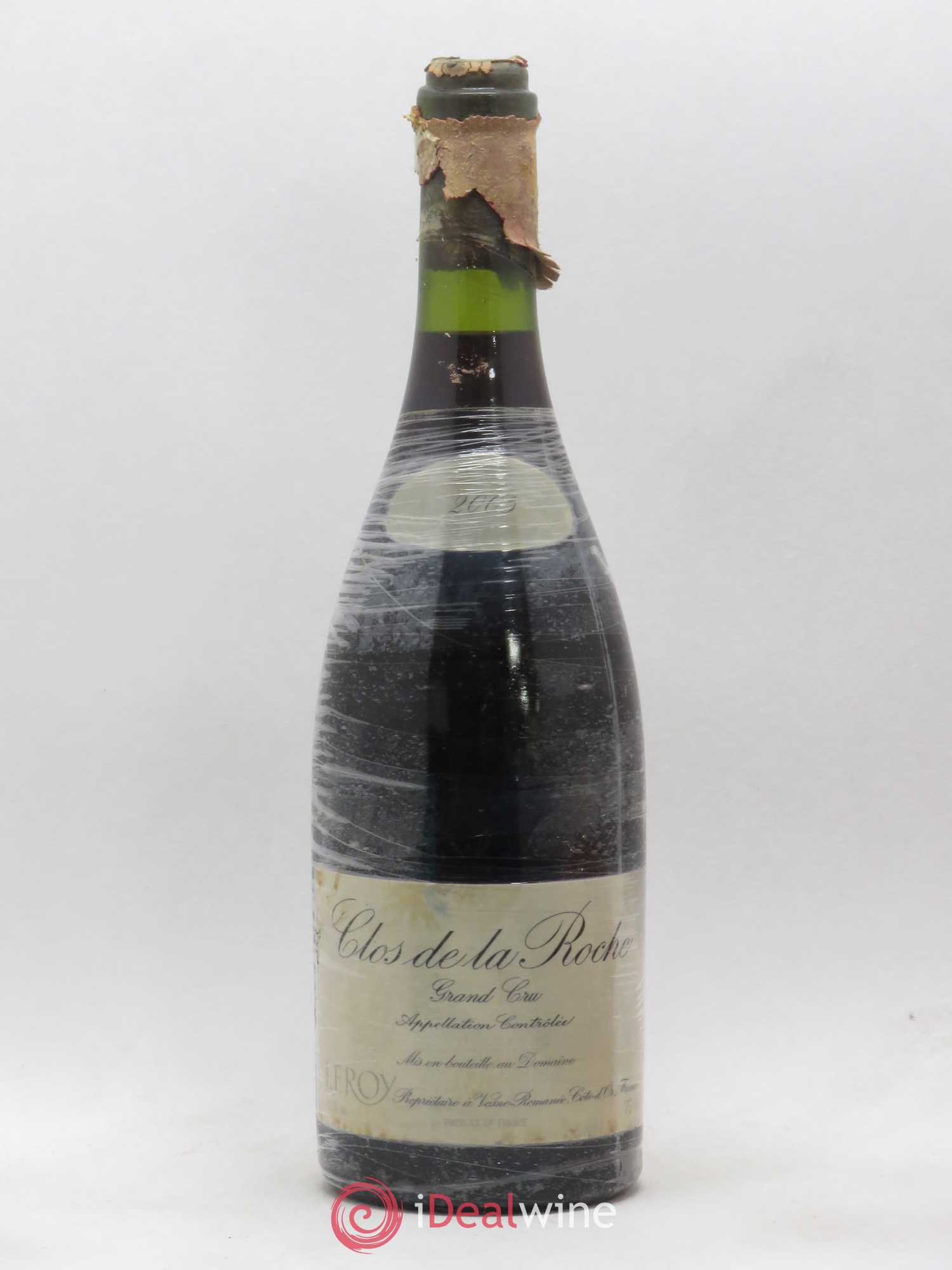 Clos de la Roche Grand Cru Leroy (Domaine) 2005 - Lot de 1 bouteille - 0