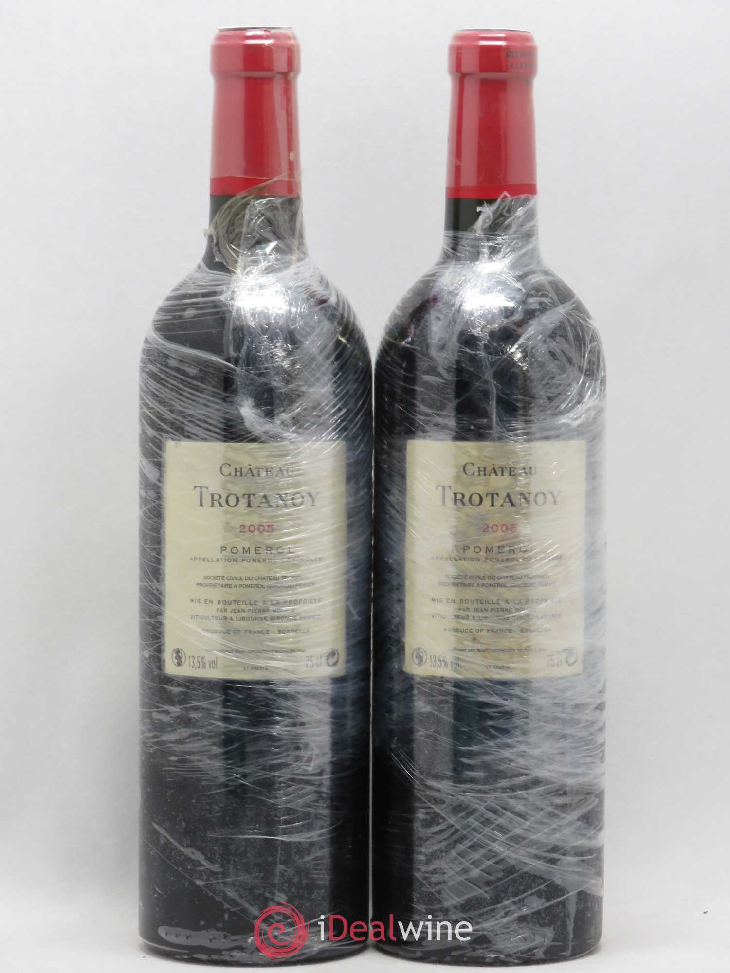 Château Trotanoy 2005 - Lot de 2 bouteilles - 1