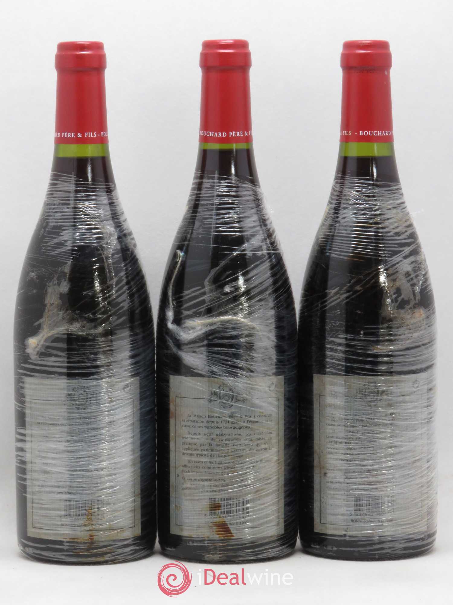 Bonnes-Mares Grand Cru Bouchard Père & Fils 1999 - Lot de 3 bouteilles - 1