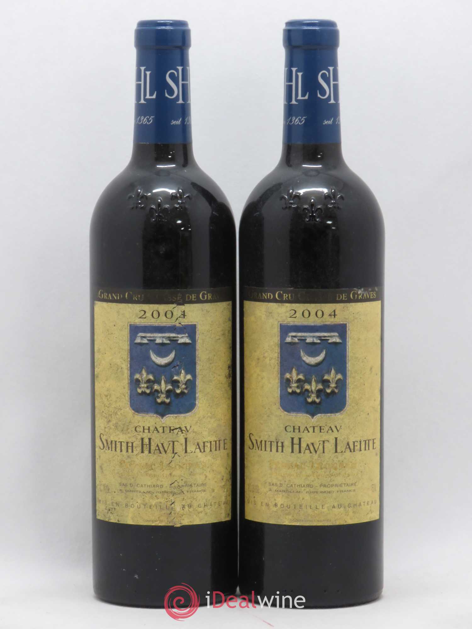 Château Smith Haut Lafitte Cru Classé de Graves 2004 - Lot de 2 bouteilles - 0