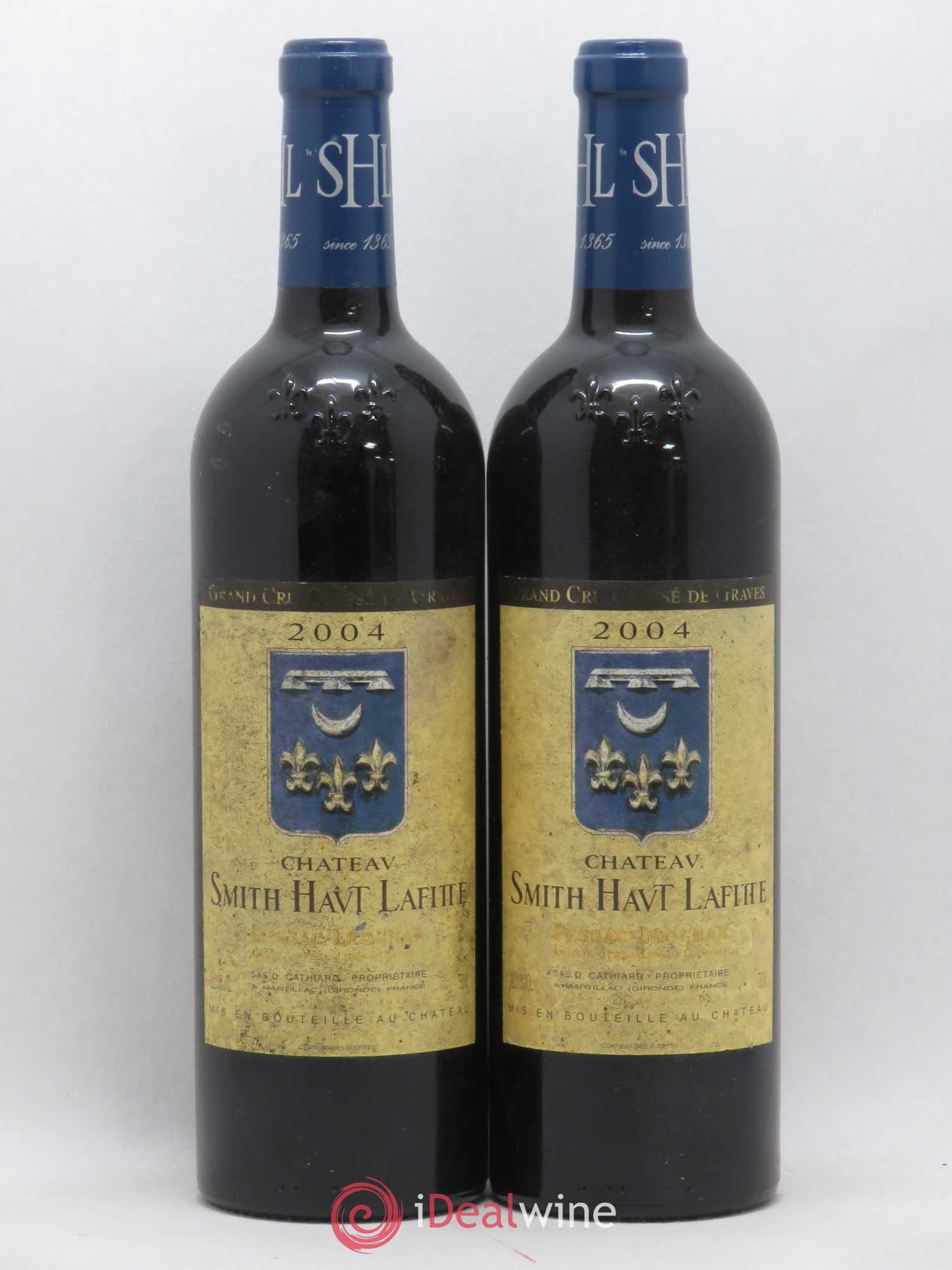 Château Smith Haut Lafitte Cru Classé de Graves 2004 - Lot de 2 bouteilles - 0