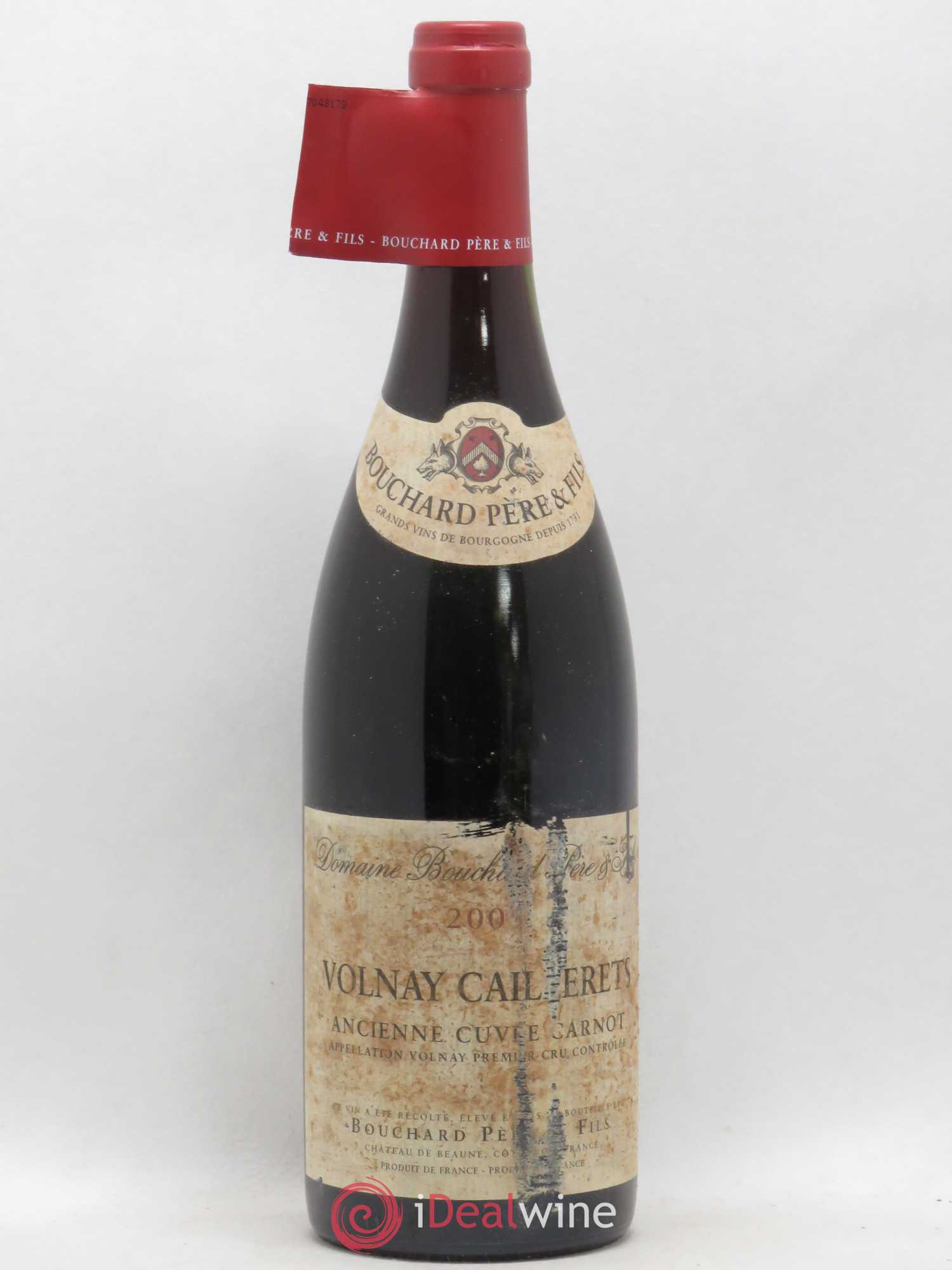 Volnay 1er Cru Caillerets - Ancienne Cuvée Carnot Bouchard Père & Fils 2005 - Lot de 1 bouteille - 0