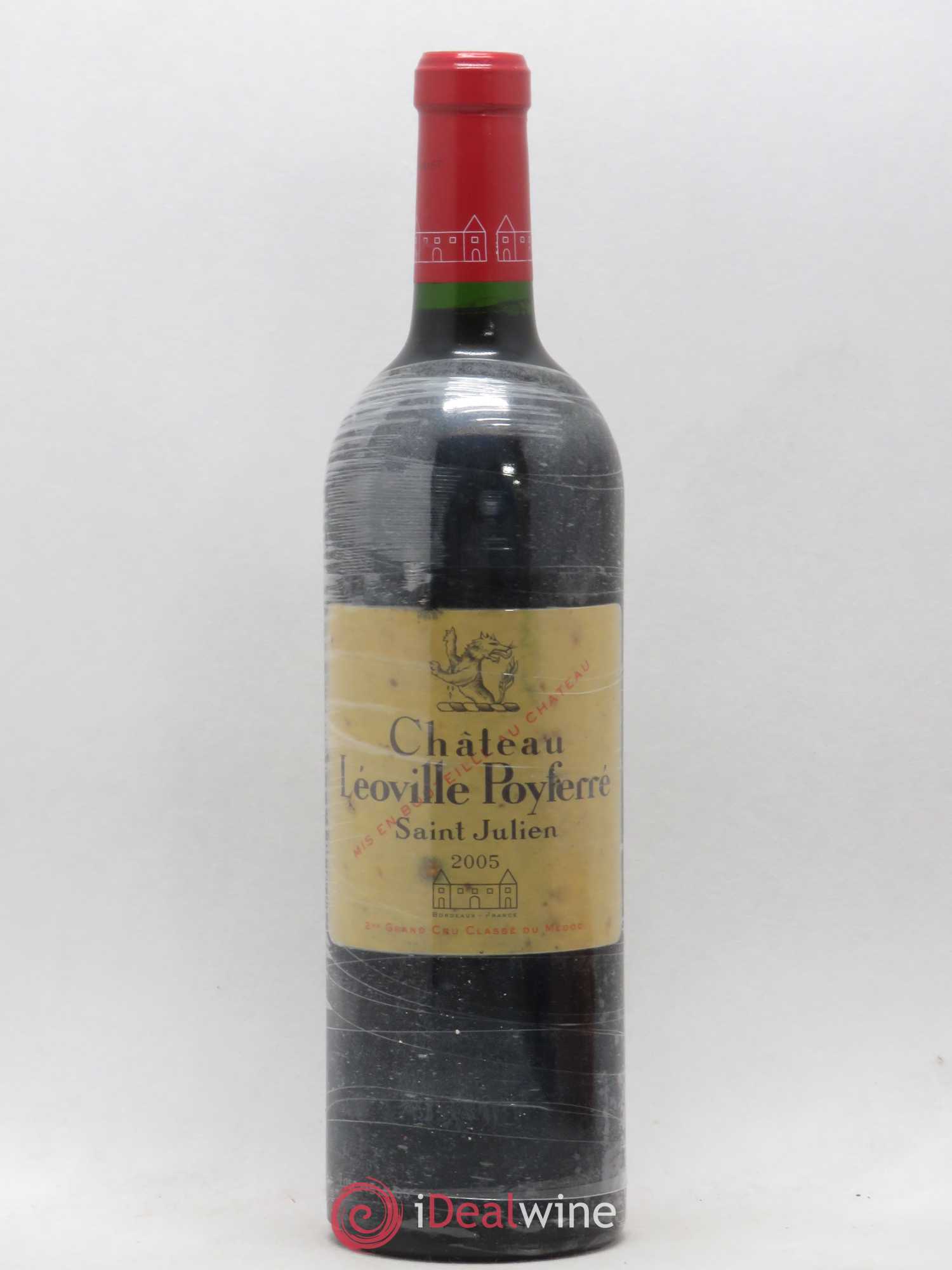 Château Léoville Poyferré 2ème Grand Cru Classé 2005 - Lot de 1 bouteille - 0