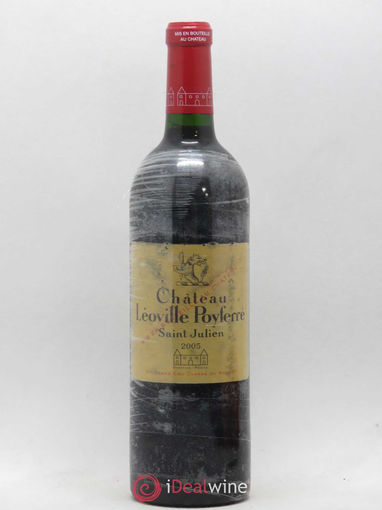 Château Léoville Poyferré 2ème Grand Cru Classé 2005 - Lot de 1 bouteille - 0
