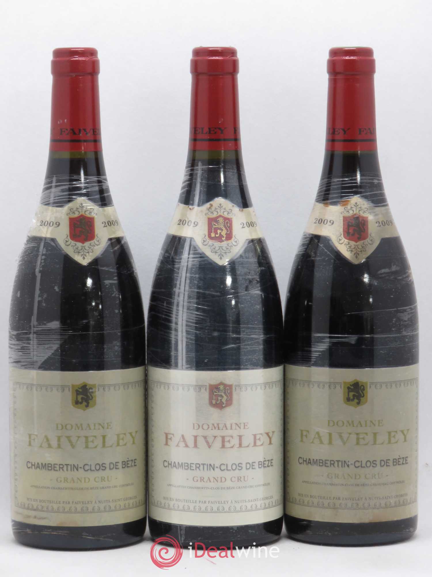 Chambertin Clos de Bèze Grand Cru Faiveley 2009 - Lot de 3 bouteilles - 0