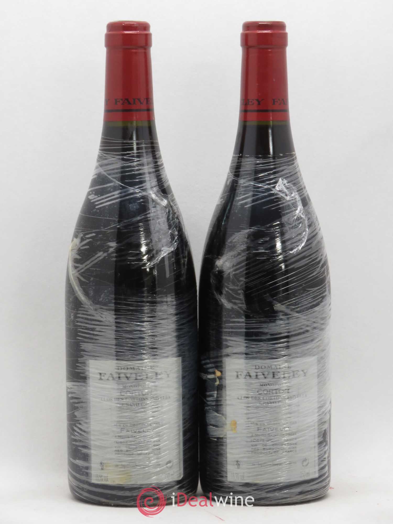 Corton Grand Cru Clos des Cortons Faiveley 2009 - Lot de 2 bouteilles - 1
