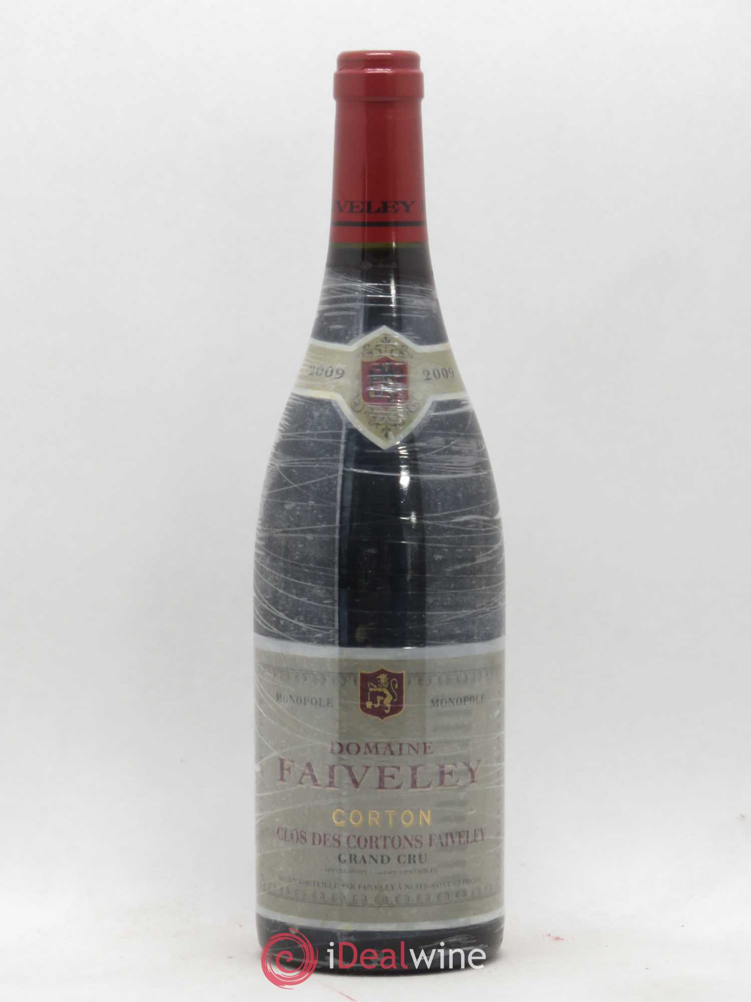 Corton Grand Cru Clos des Cortons Faiveley 2009 - Lot de 1 bouteille - 0