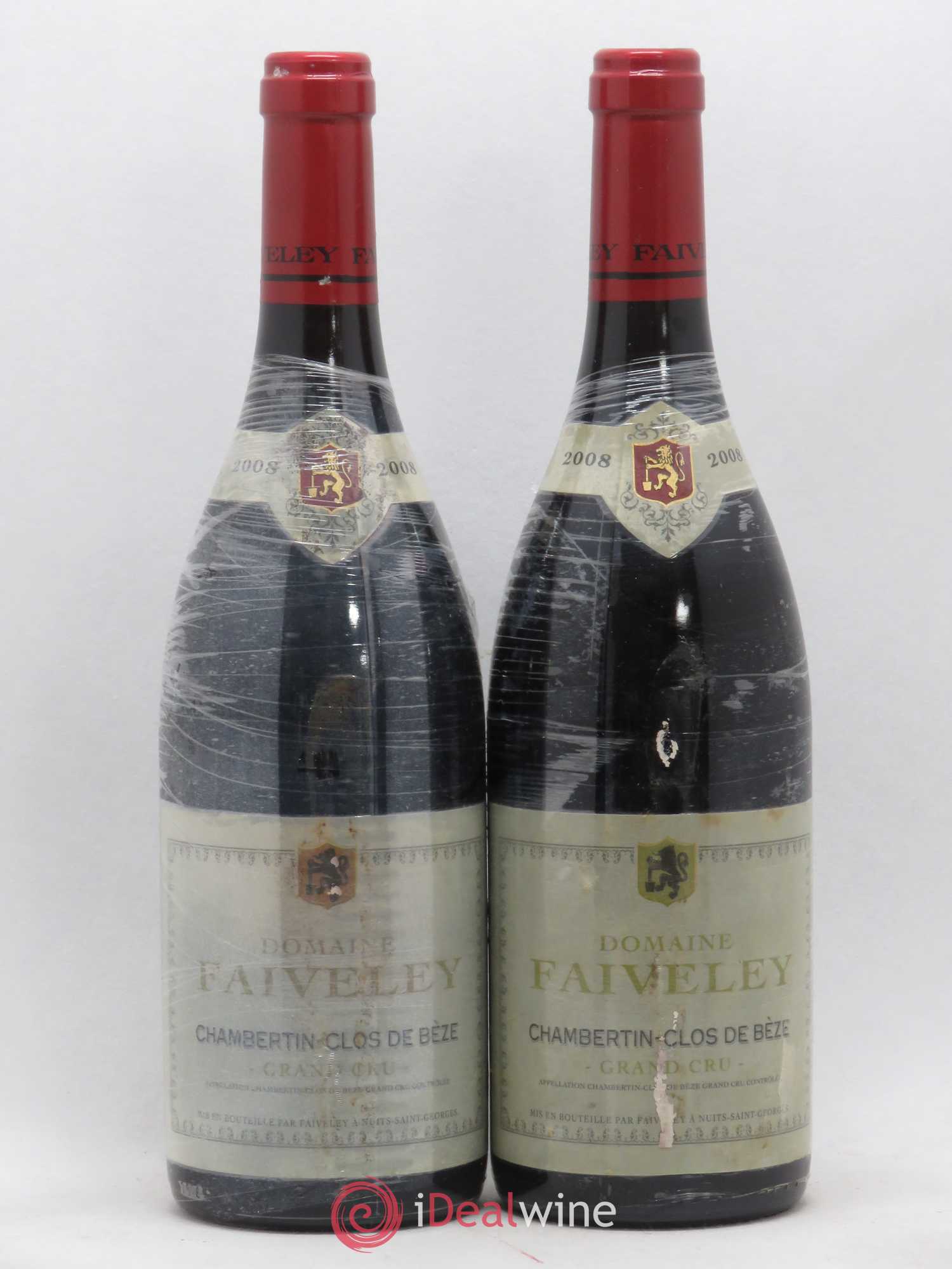 Chambertin Clos de Bèze Grand Cru Faiveley 2008 - Lot de 2 bouteilles - 0