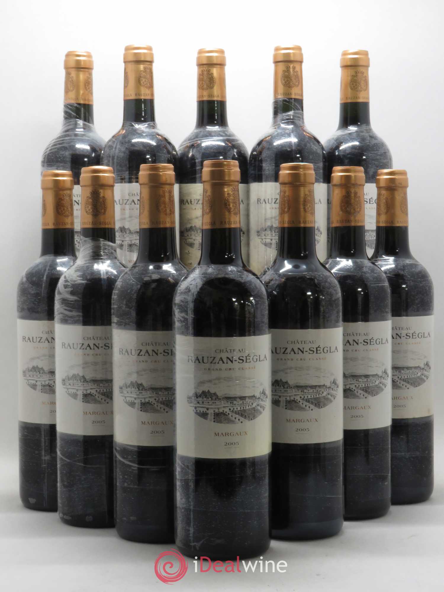 Château Rauzan Ségla Grand Cru Classé 2005 - Lot de 12 bouteilles - 0