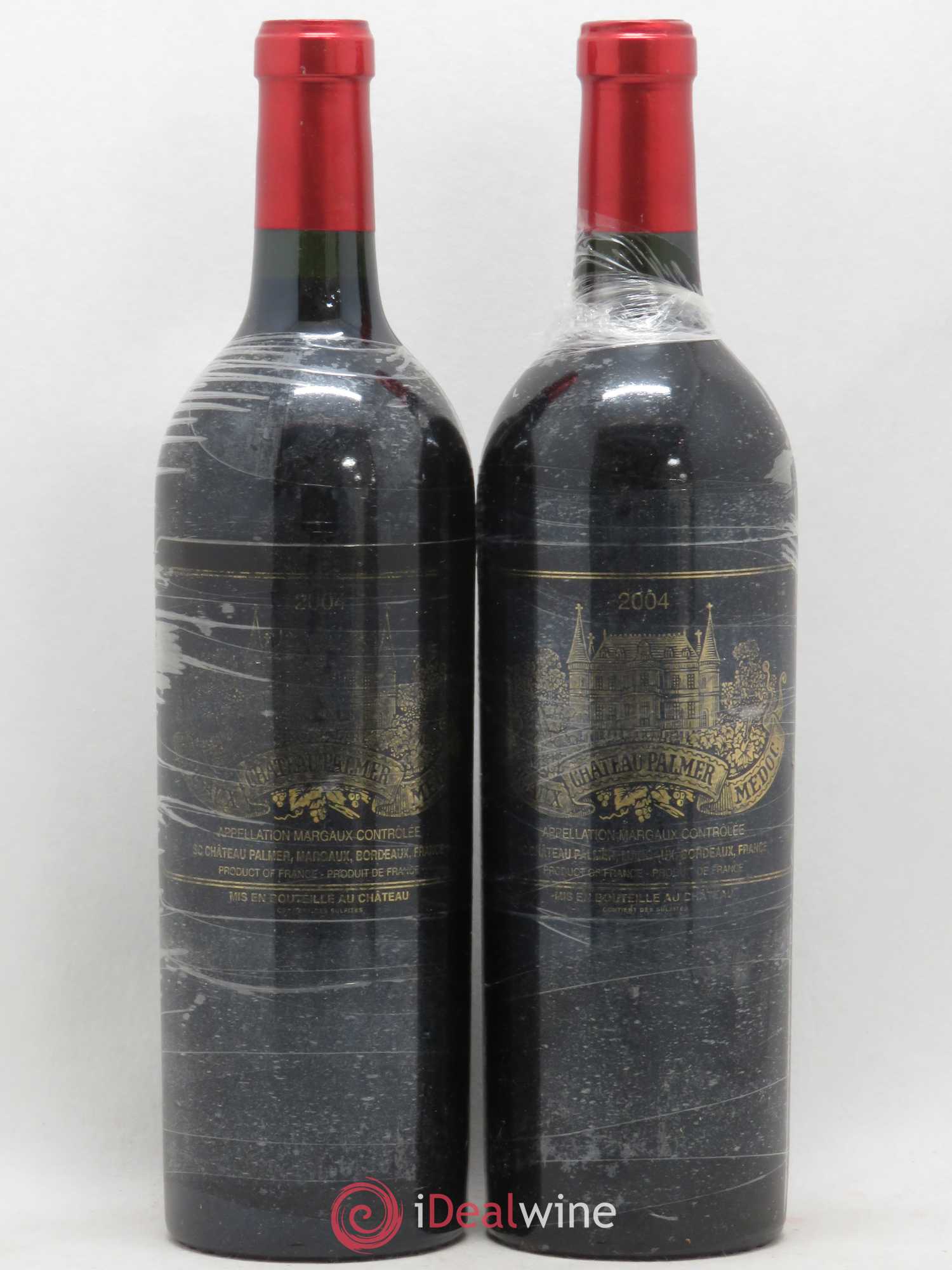 Château Palmer 3ème Grand Cru Classé 2004 - Lot de 2 bouteilles - 0