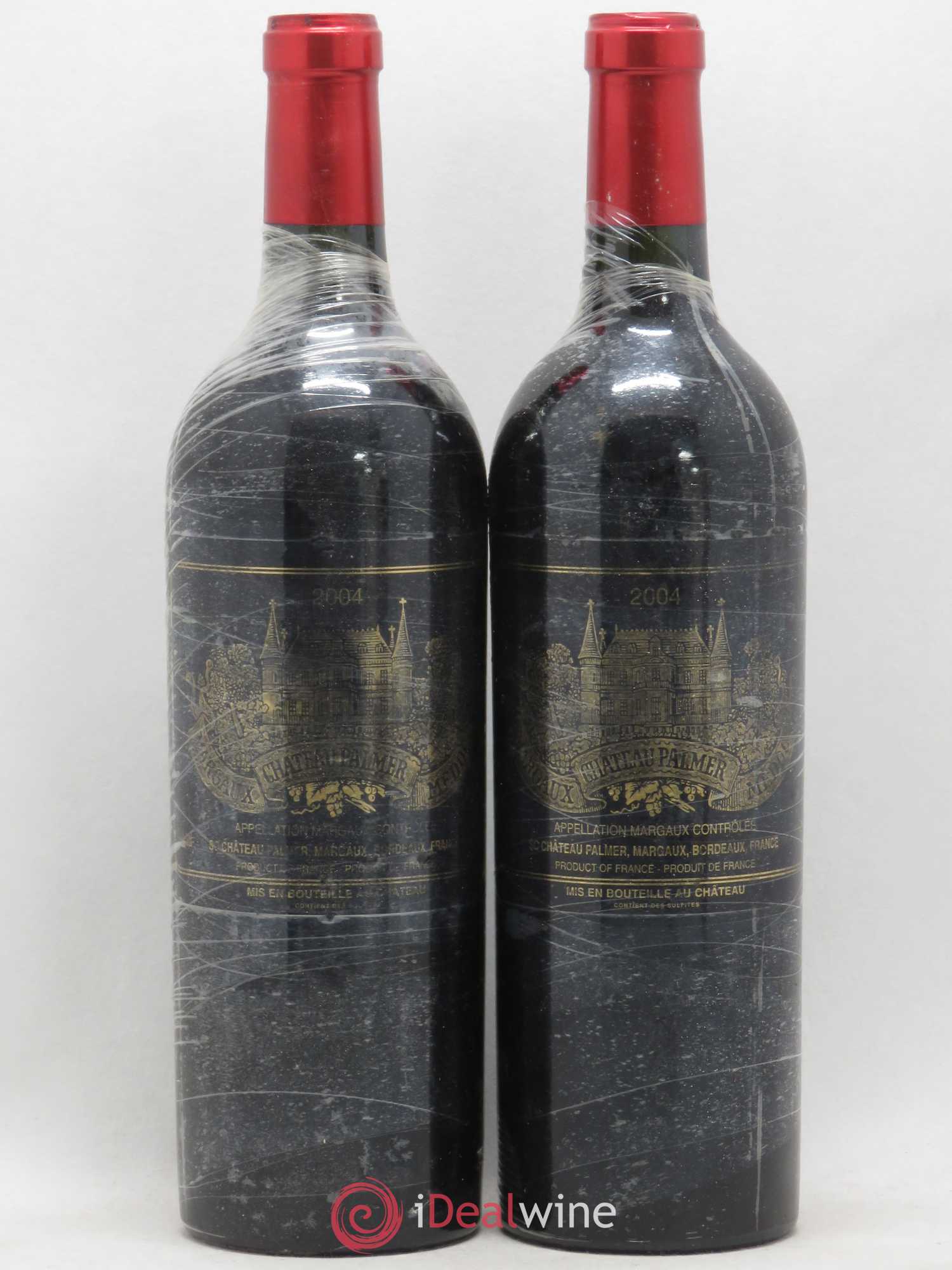Château Palmer 3ème Grand Cru Classé 2004 - Lot de 2 bouteilles - 0