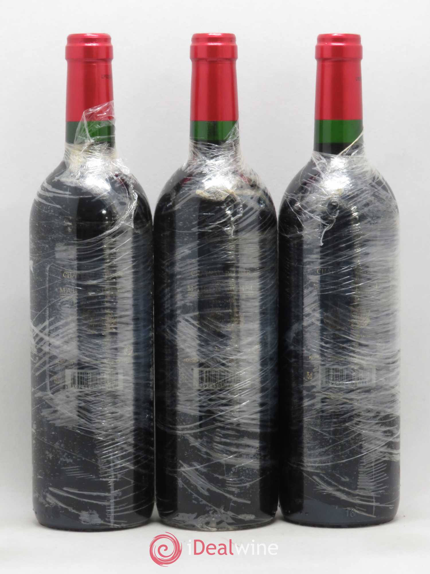 Château Palmer 3ème Grand Cru Classé 2002 - Lot de 3 bouteilles - 1