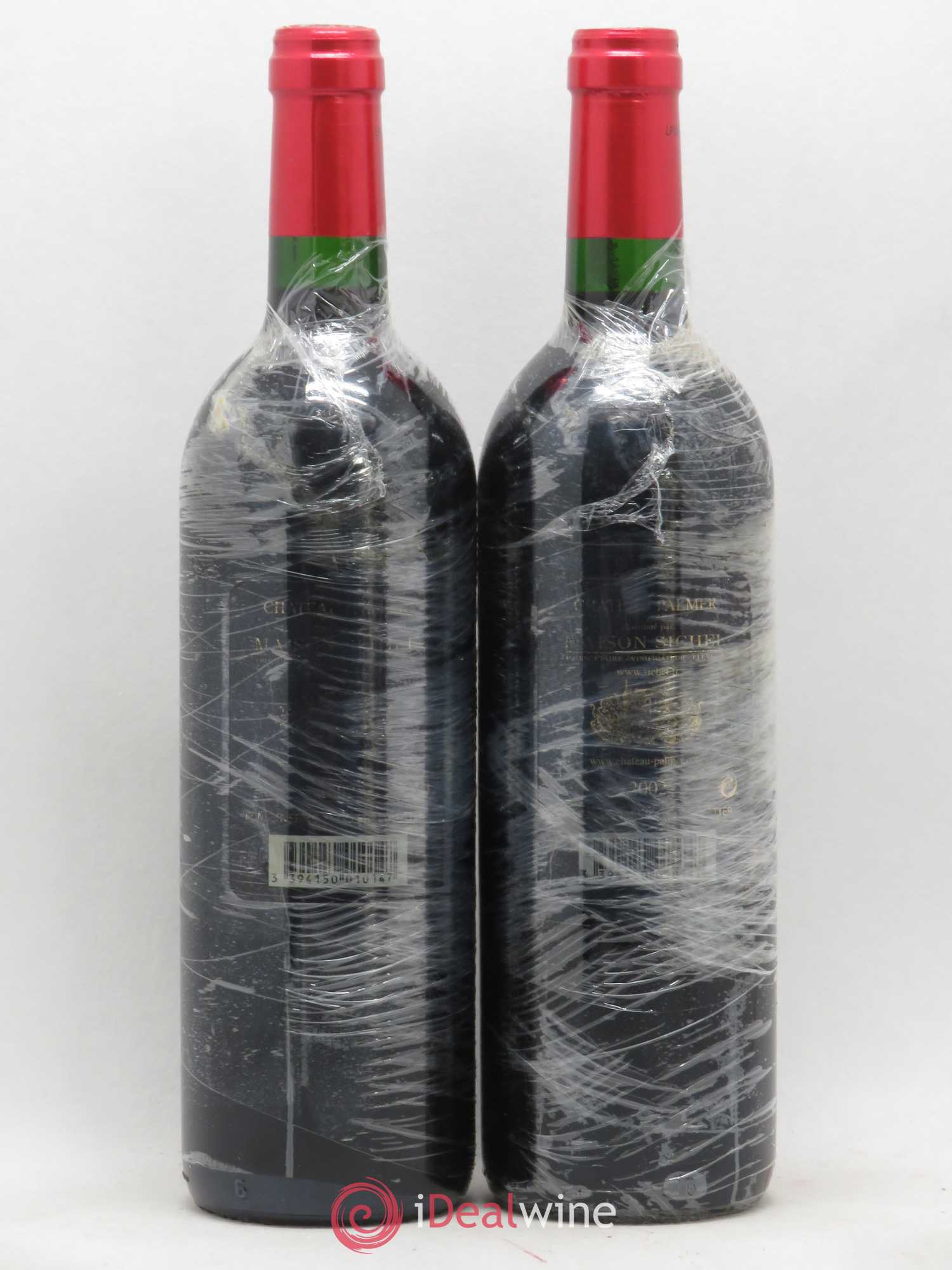Château Palmer 3ème Grand Cru Classé 2002 - Lot de 2 bouteilles - 1