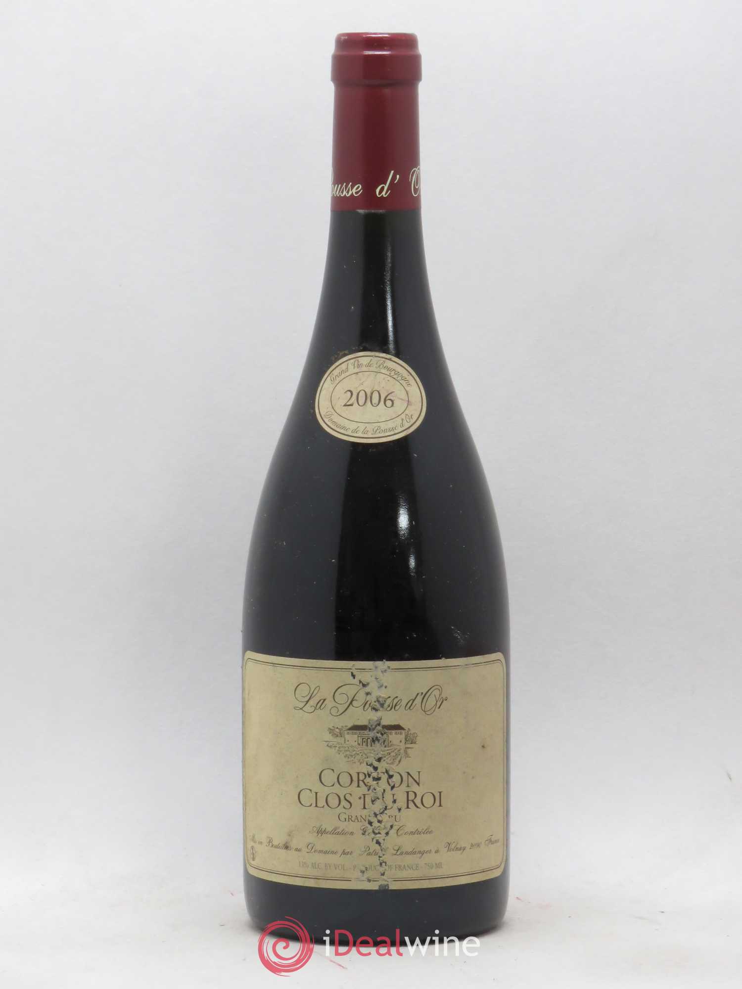 Corton Grand Cru Clos du Roi La Pousse d'Or (Domaine de) 2006 - Lot de 1 bouteille - 0