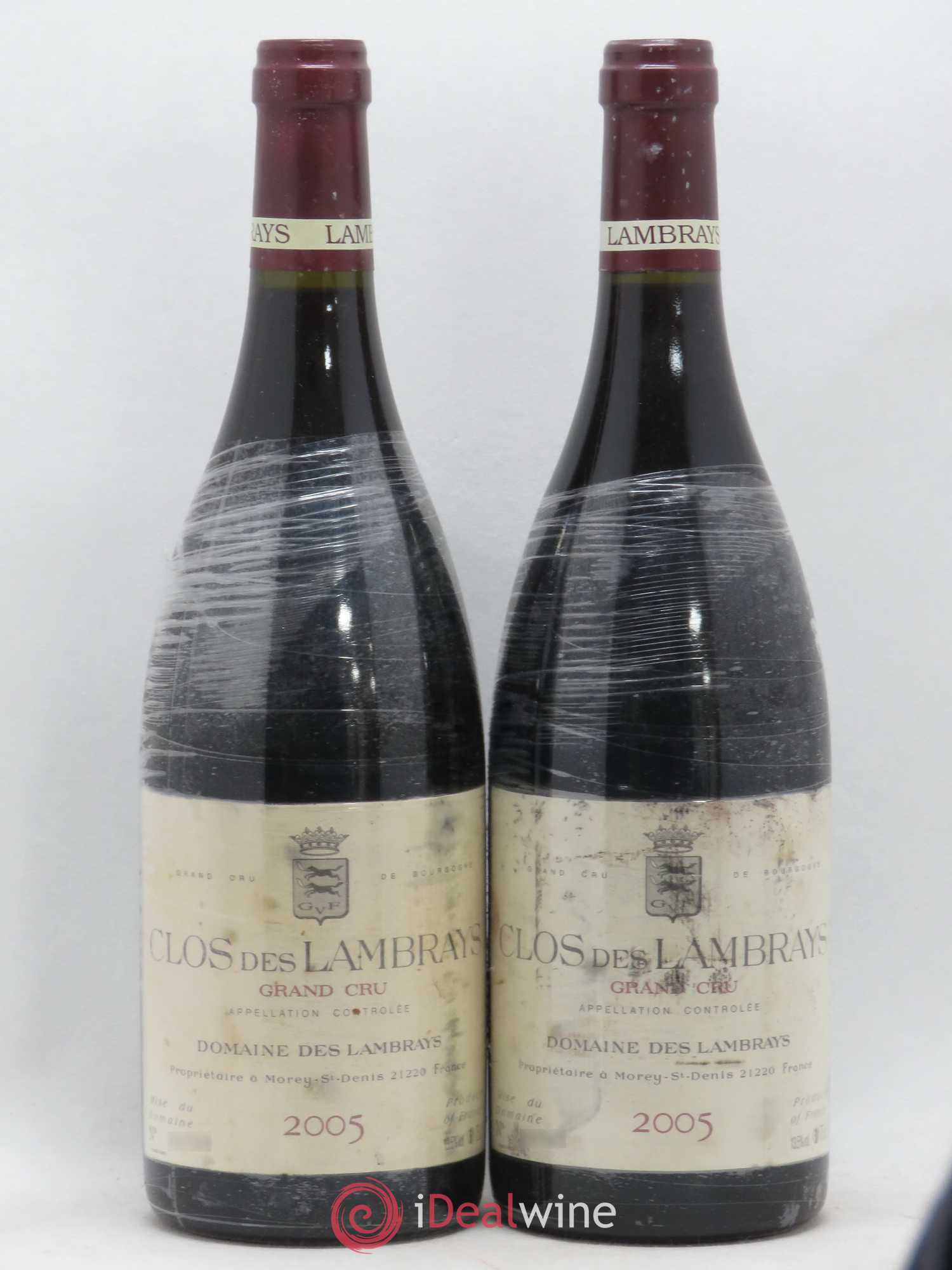 Clos des Lambrays Grand Cru Domaine des Lambrays 2005 - Lot de 2 bouteilles - 0