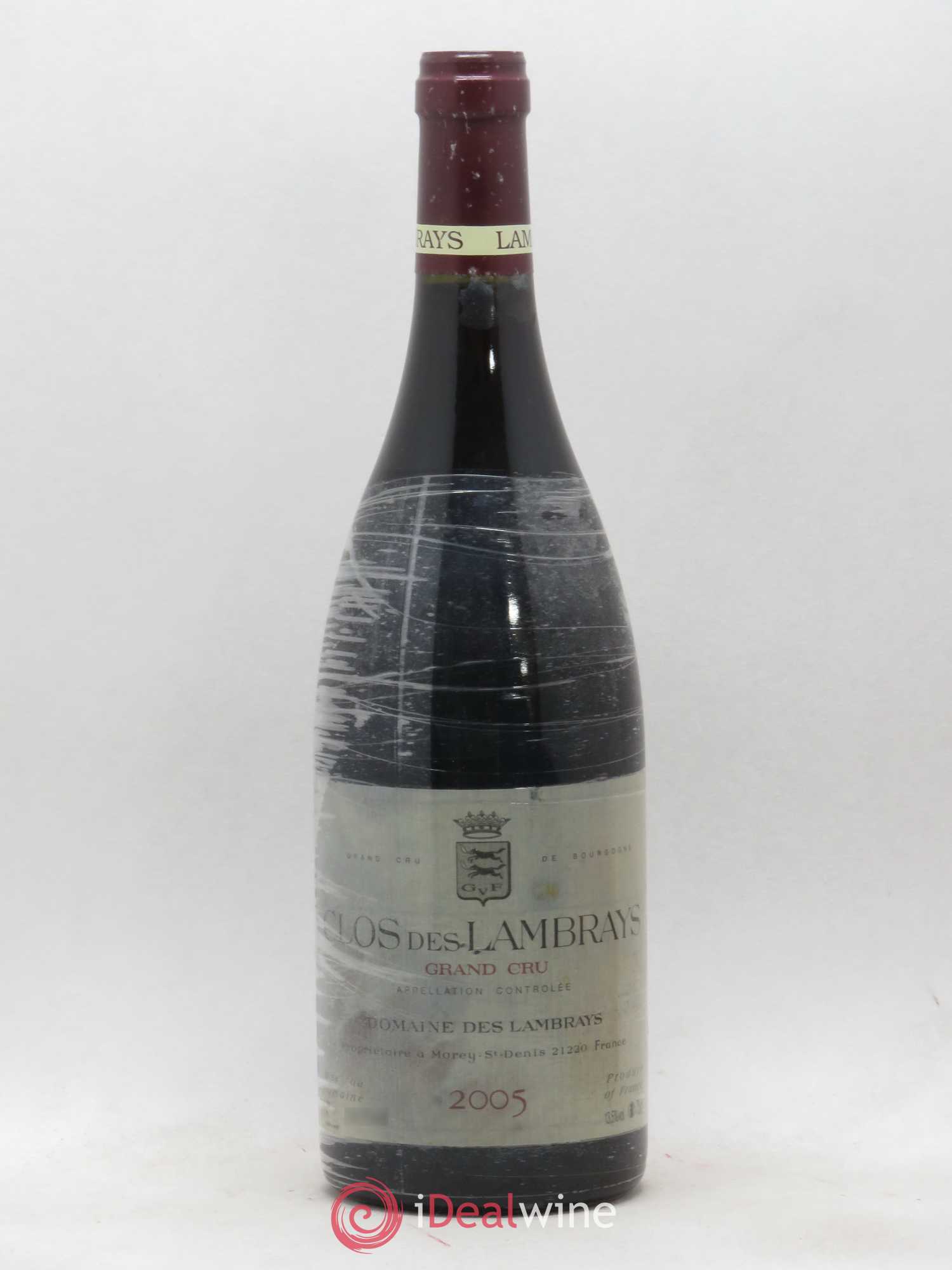 Clos des Lambrays Grand Cru Domaine des Lambrays 2005 - Lot de 1 bouteille - 0