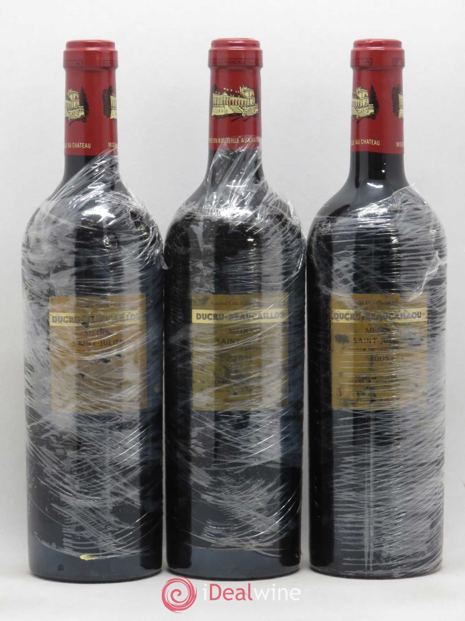 Château Ducru Beaucaillou 2ème Grand Cru Classé 2005 - Lot de 3 bouteilles - 1
