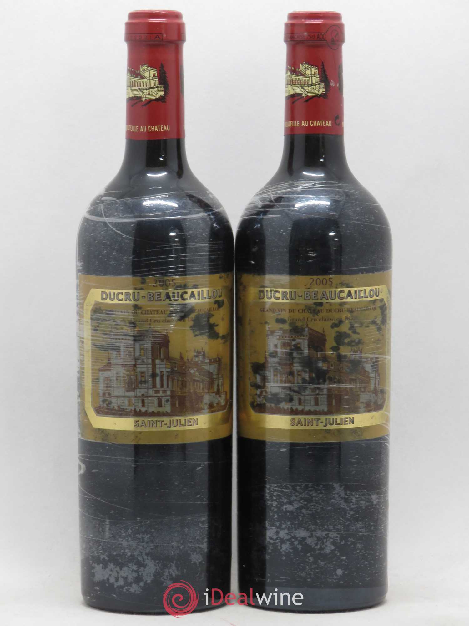 Château Ducru Beaucaillou 2ème Grand Cru Classé 2005 - Lot de 2 bouteilles - 0