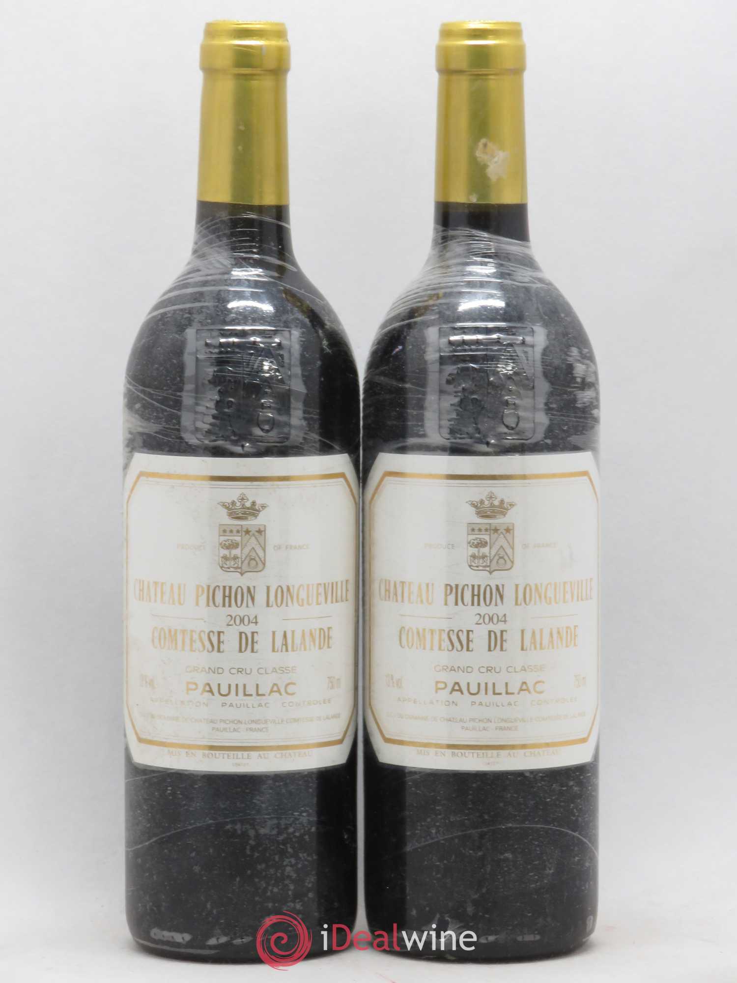 Château Pichon Longueville Comtesse de Lalande 2ème Grand Cru Classé 2004 - Lot de 2 bouteilles - 0