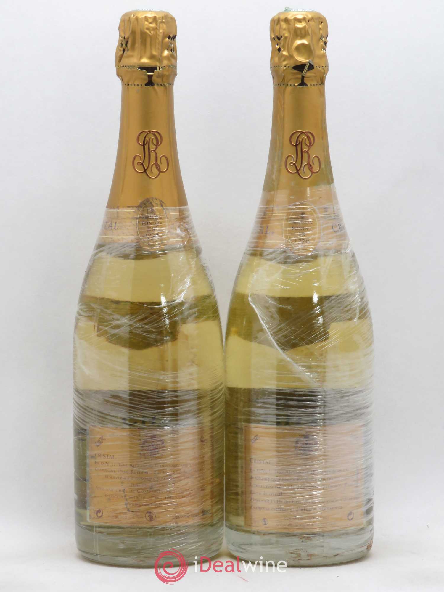 Cristal Louis Roederer 2002 - Lot de 2 bouteilles - 1