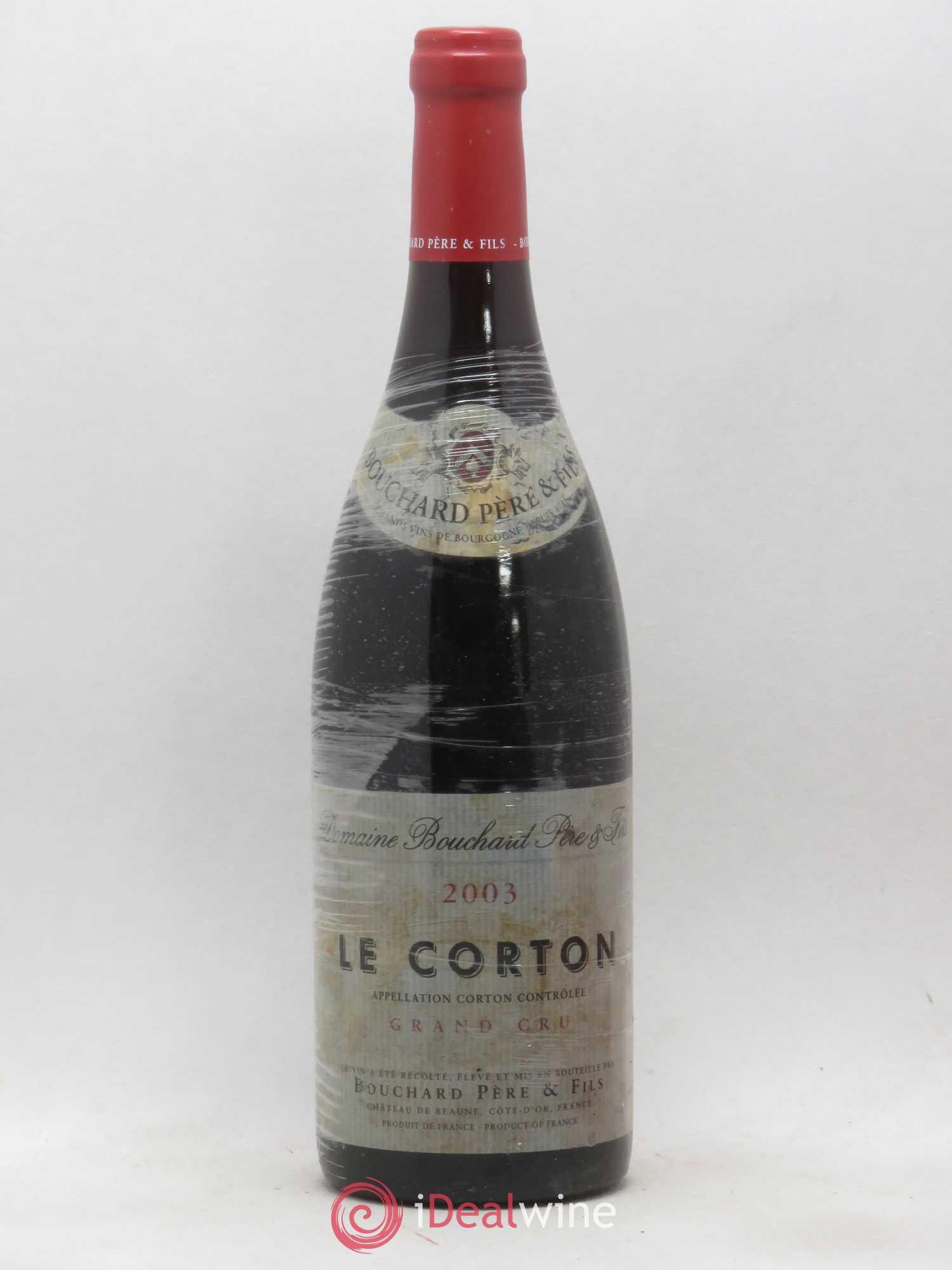 Corton Grand Cru Le Corton Bouchard Père & Fils 2003 - Lot de 1 bouteille - 0