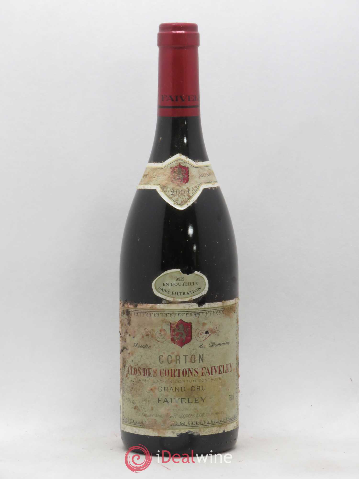 Corton Grand Cru Clos des Cortons Faiveley 2004 - Lot de 1 bouteille - 0