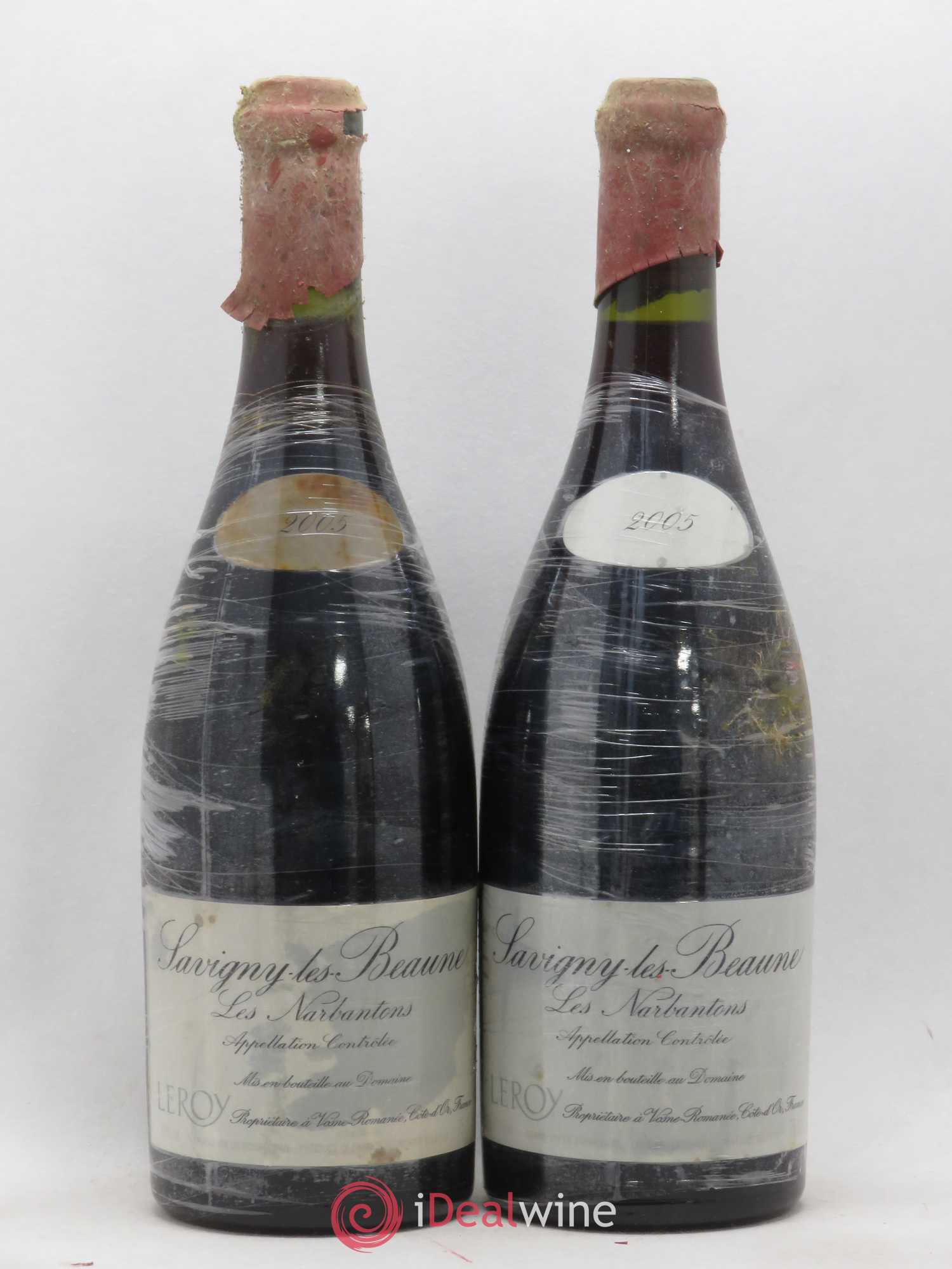 Savigny-lès-Beaune 1er Cru Les Narbantons Leroy (Domaine) 2005 - Lot de 2 bouteilles - 0