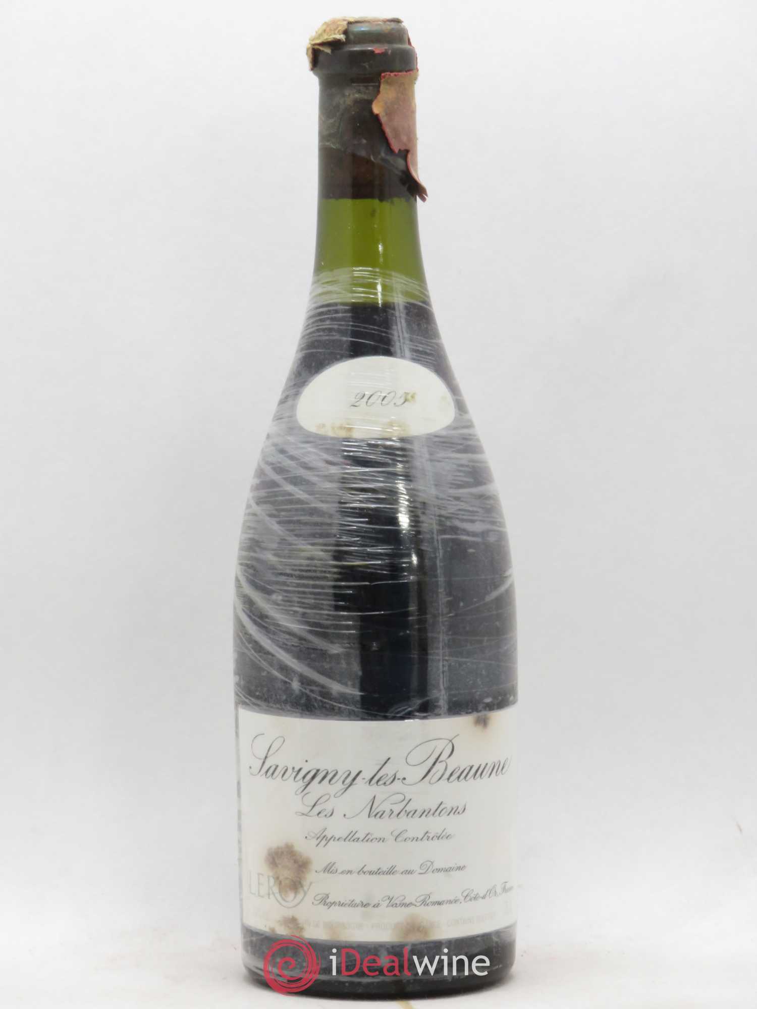 Savigny-lès-Beaune 1er Cru Les Narbantons Leroy (Domaine) 2005 - Lot de 1 bouteille - 0