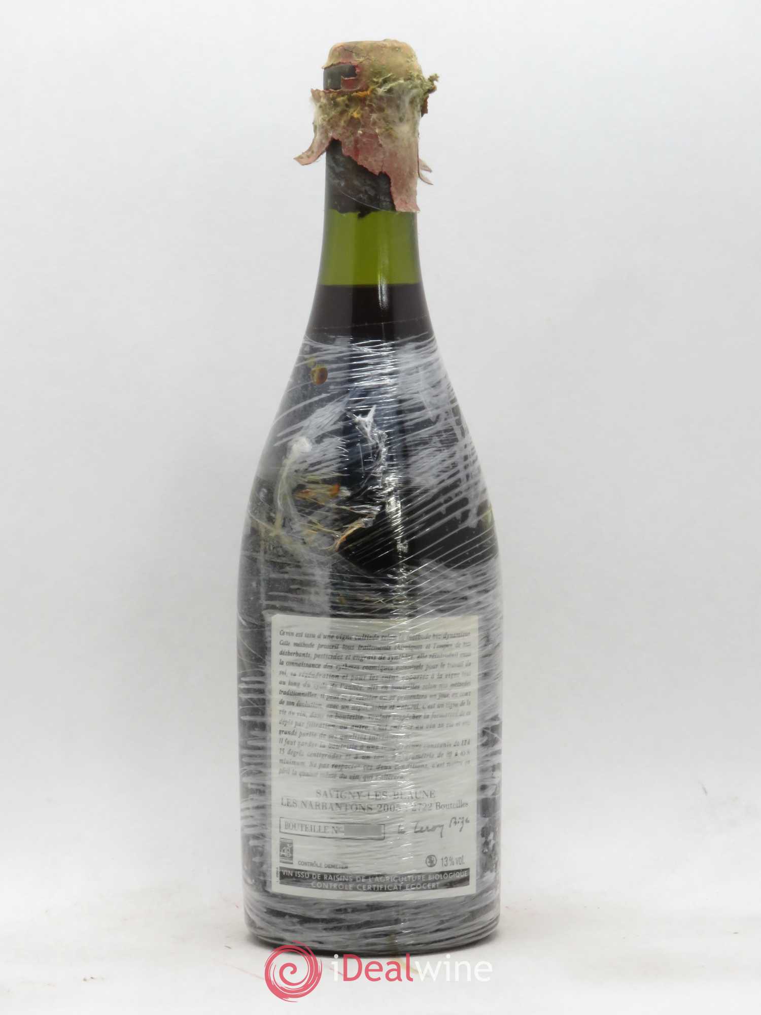 Savigny-lès-Beaune 1er Cru Les Narbantons Leroy (Domaine) 2005 - Lot de 1 bouteille - 1