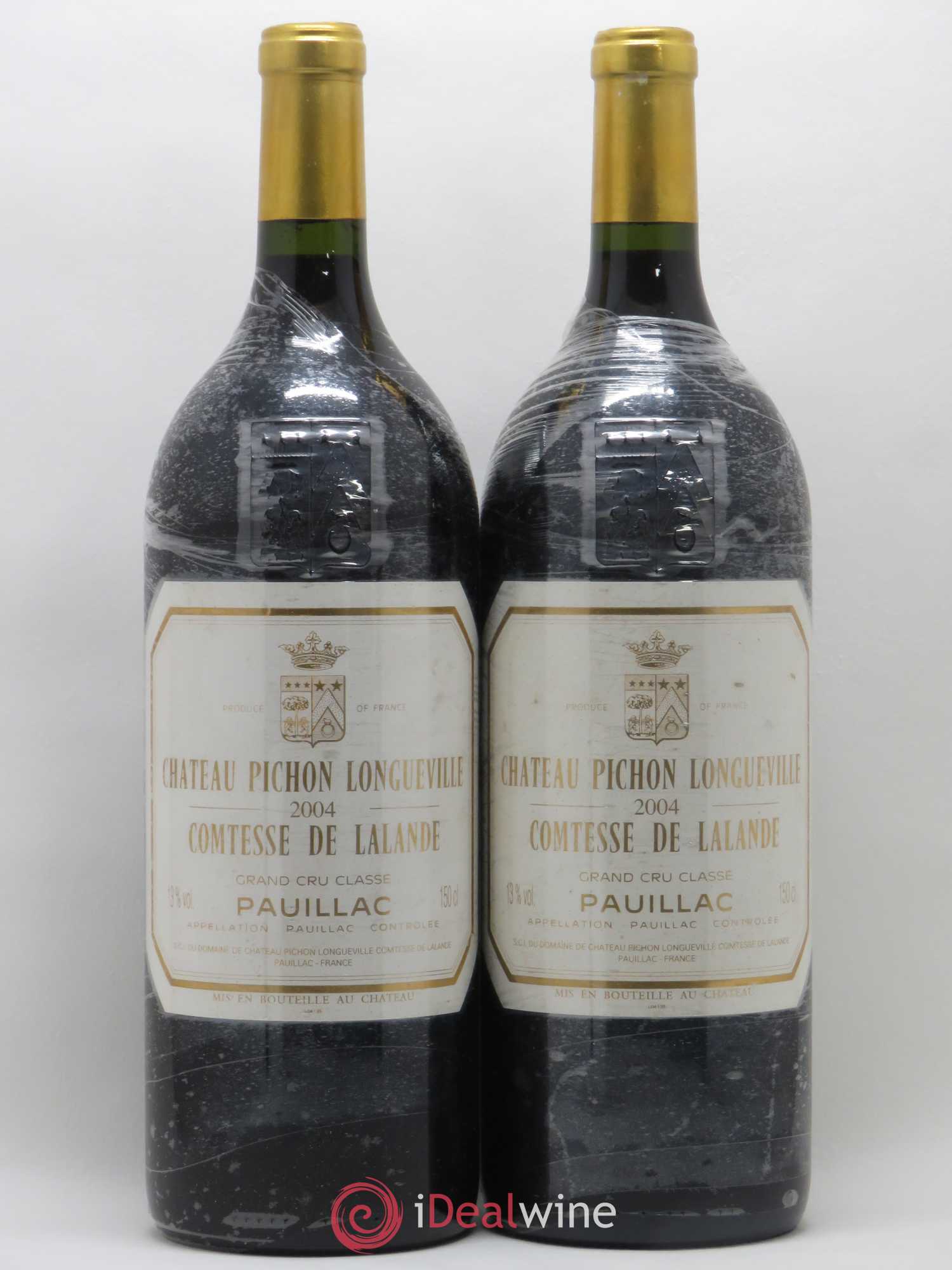 Château Pichon Longueville Comtesse de Lalande 2ème Grand Cru Classé 2004 - Lot de 2 magnums - 0