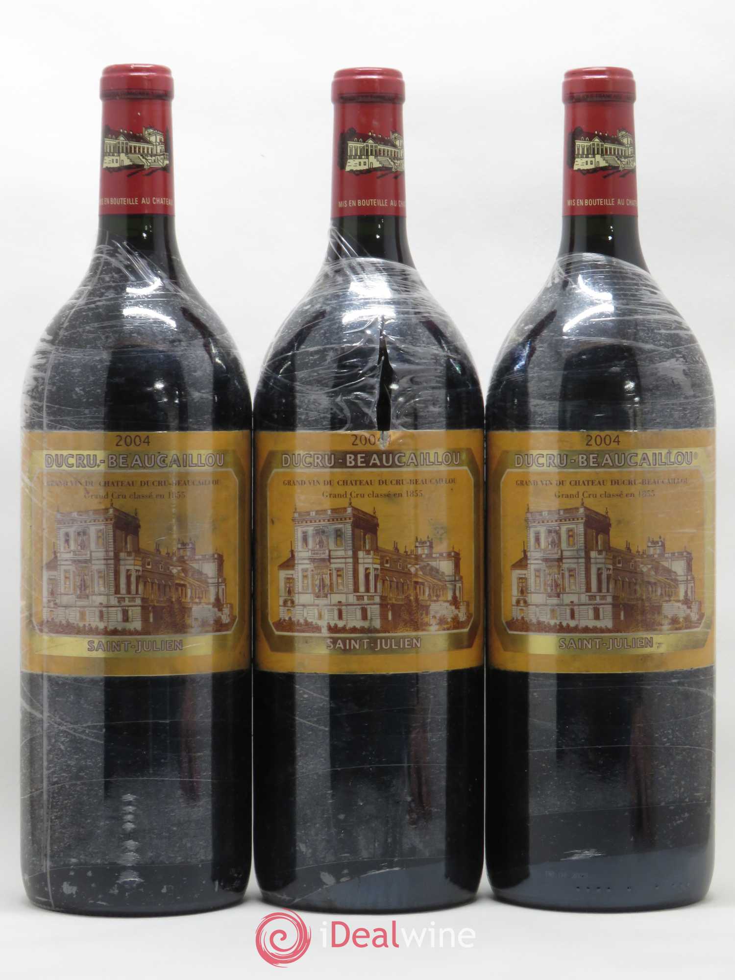 Château Ducru Beaucaillou 2ème Grand Cru Classé 2004 - Lot de 3 magnums - 0