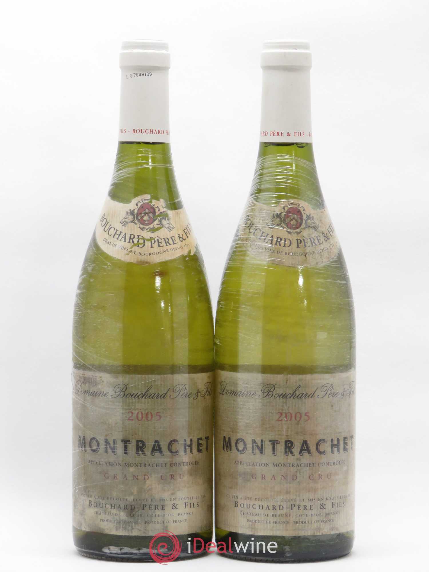 Montrachet Grand Cru Bouchard Père & Fils 2005 - Lot de 2 bouteilles - 0