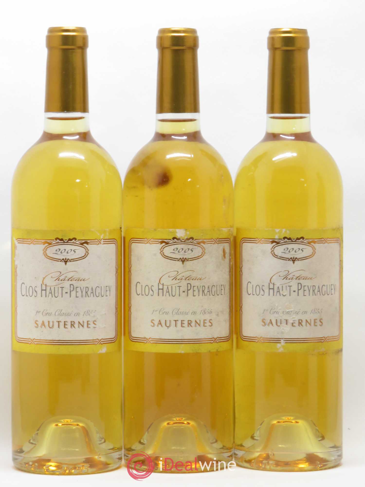 Clos Haut-Peyraguey 1er Grand Cru Classé 2005 - Lotto di 6 bottiglie - 1