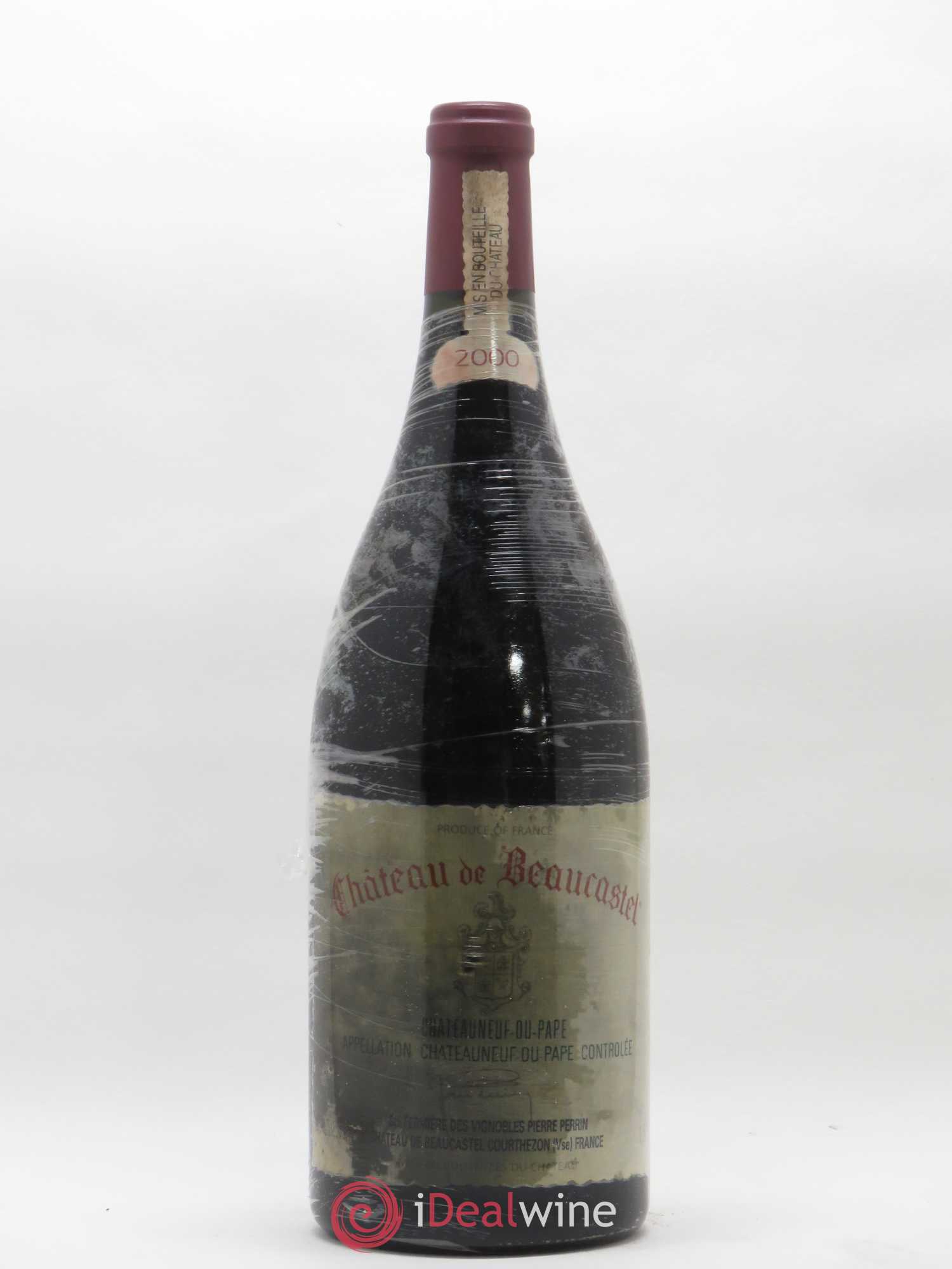 Châteauneuf-du-Pape Château de Beaucastel Famille Perrin 2000 - Lot de 1 magnum - 0