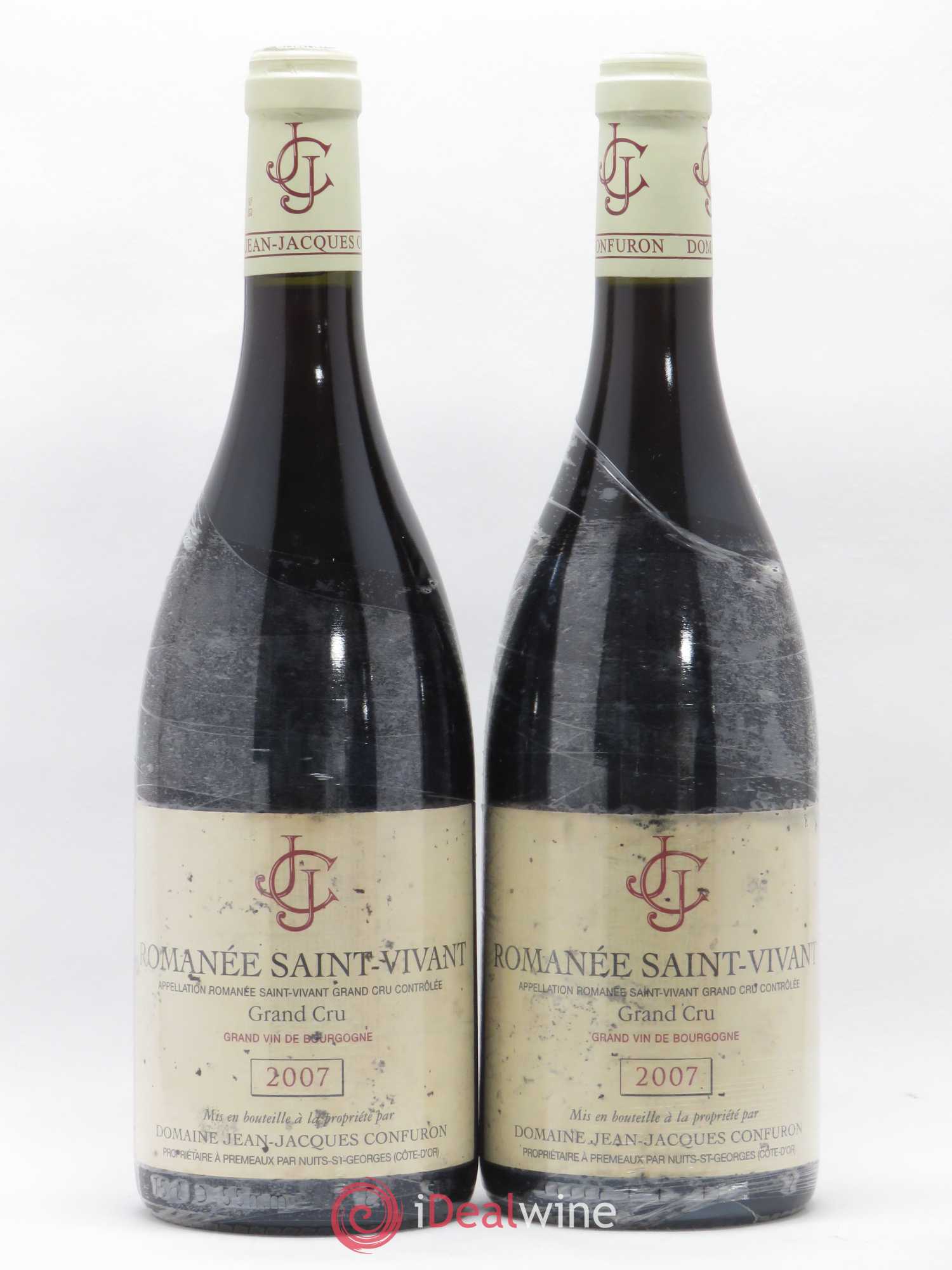 Romanée-Saint-Vivant Grand Cru Jean-Jacques Confuron 2007 - Lot de 2 bouteilles - 0