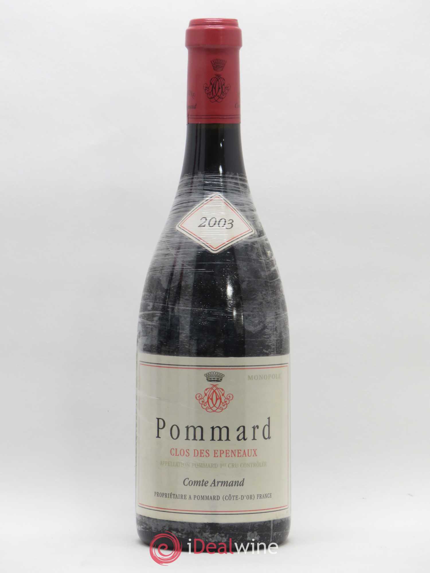 Pommard 1er Cru Clos des Epeneaux Comte Armand 2003 - Lot de 1 bouteille - 0