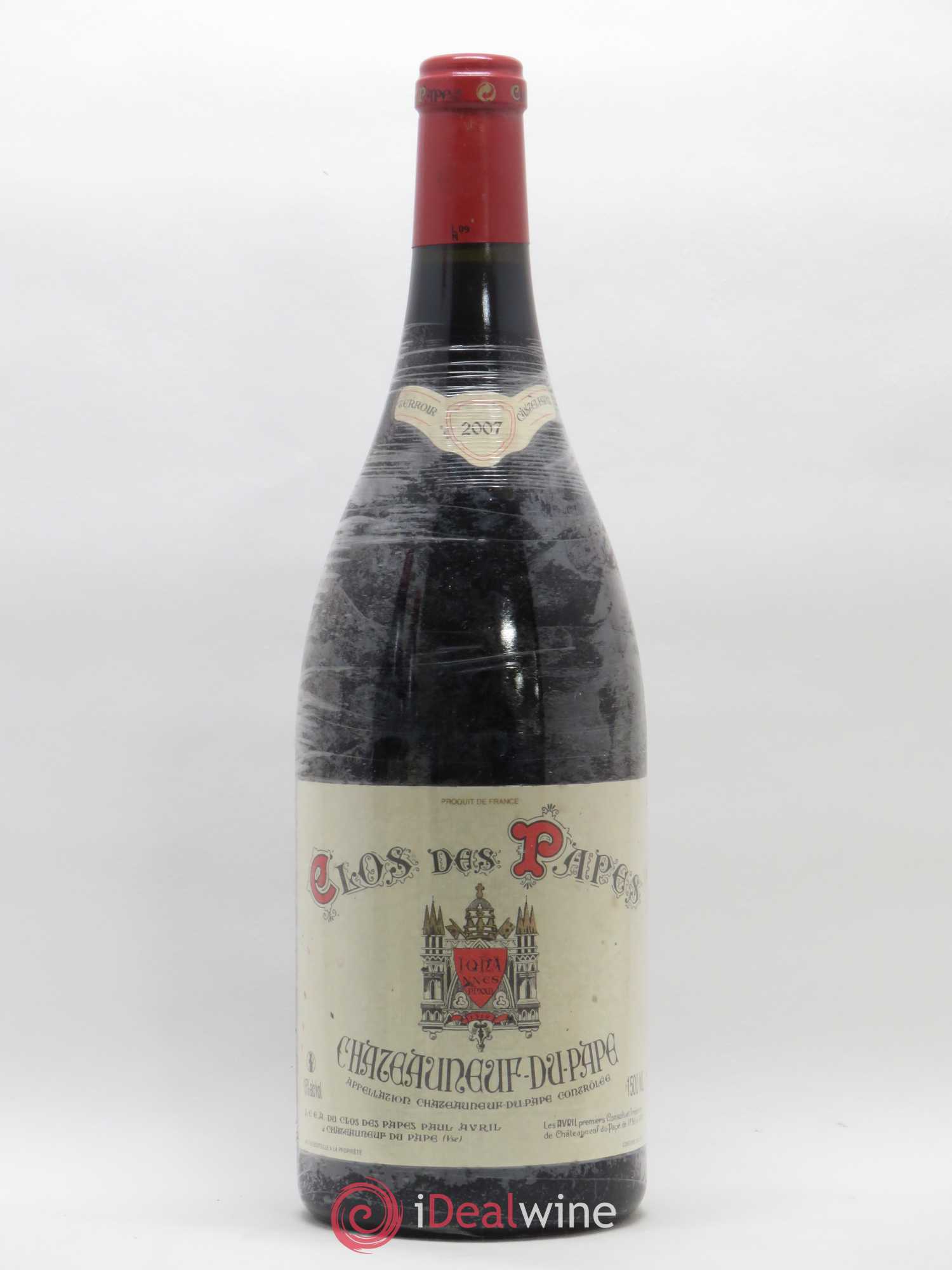 Châteauneuf-du-Pape Clos des Papes - Paul Avril 2007 - Lot de 1 magnum - 0