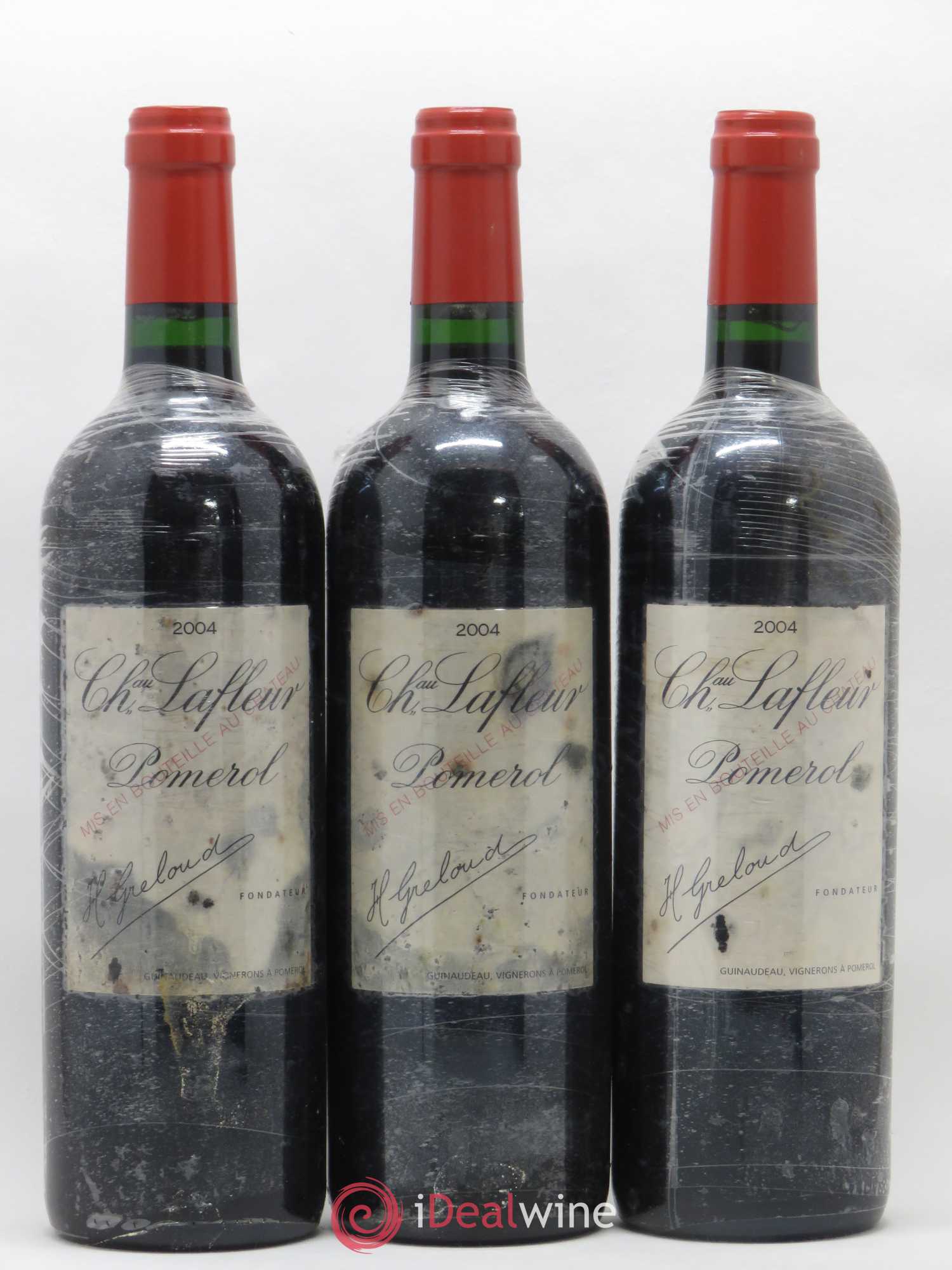 Château Lafleur 2004 - Lot de 3 bouteilles - 0