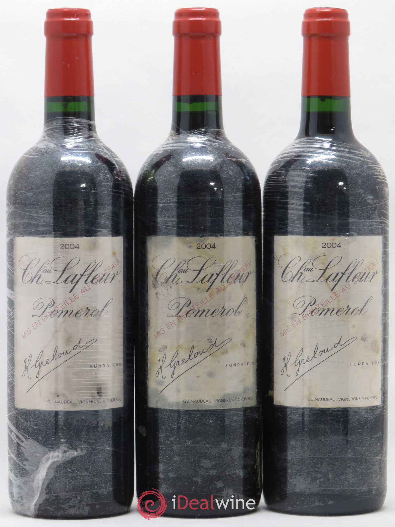 Château Lafleur 2004 - Lot de 3 bouteilles - 0