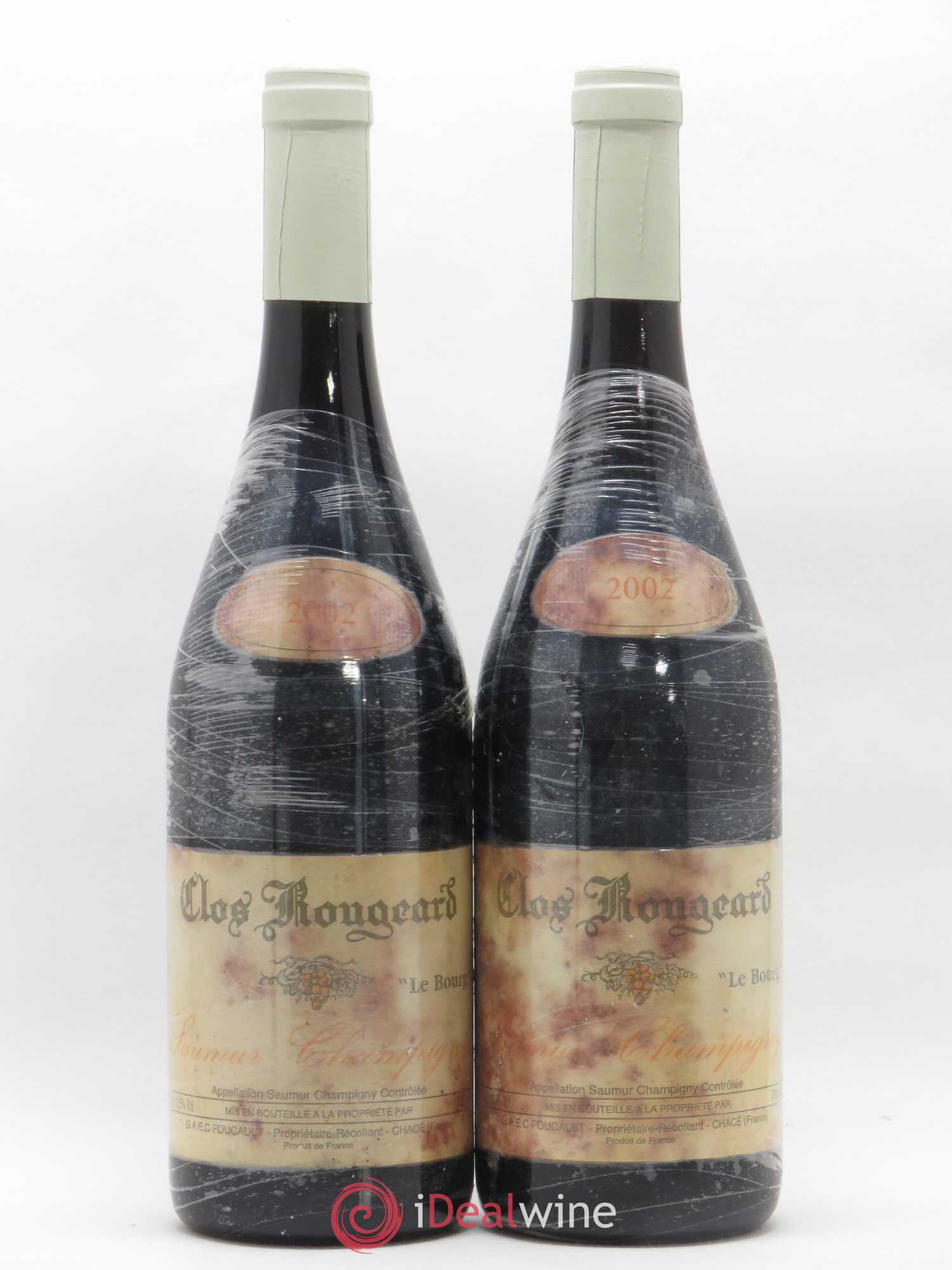 Saumur-Champigny Le Bourg Clos Rougeard 2002 - Lot de 2 bouteilles - 0