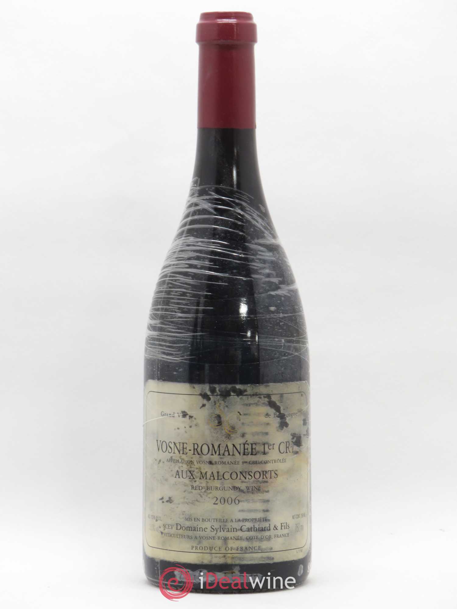 Vosne-Romanée 1er Cru Aux Malconsorts Sylvain Cathiard & Fils 2006 - Lot de 1 bouteille - 0